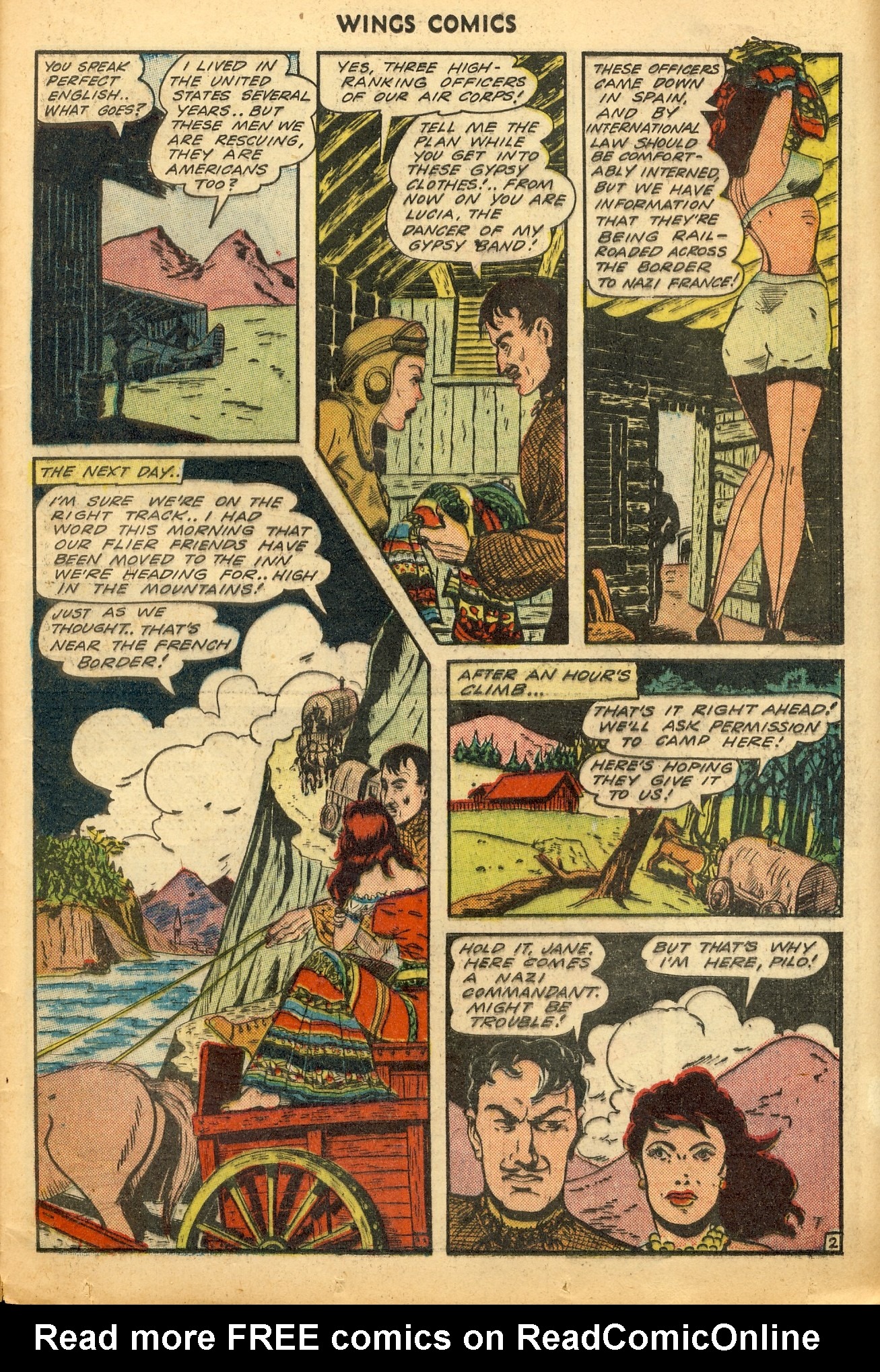 Read online Wings Comics comic -  Issue #45 - 35