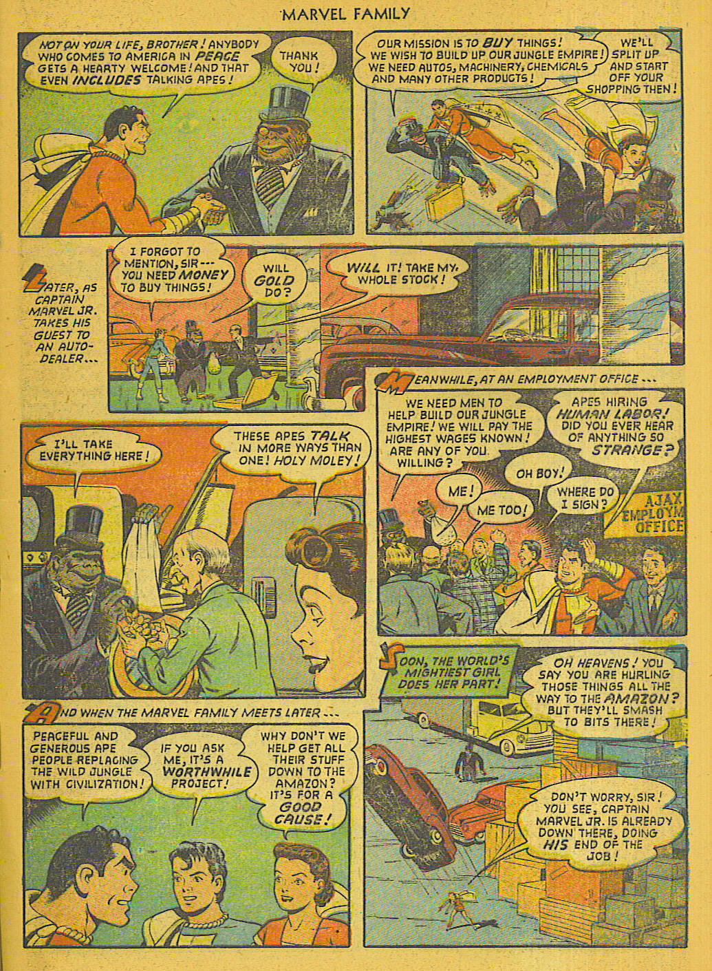 Read online The Marvel Family comic -  Issue #85 - 5