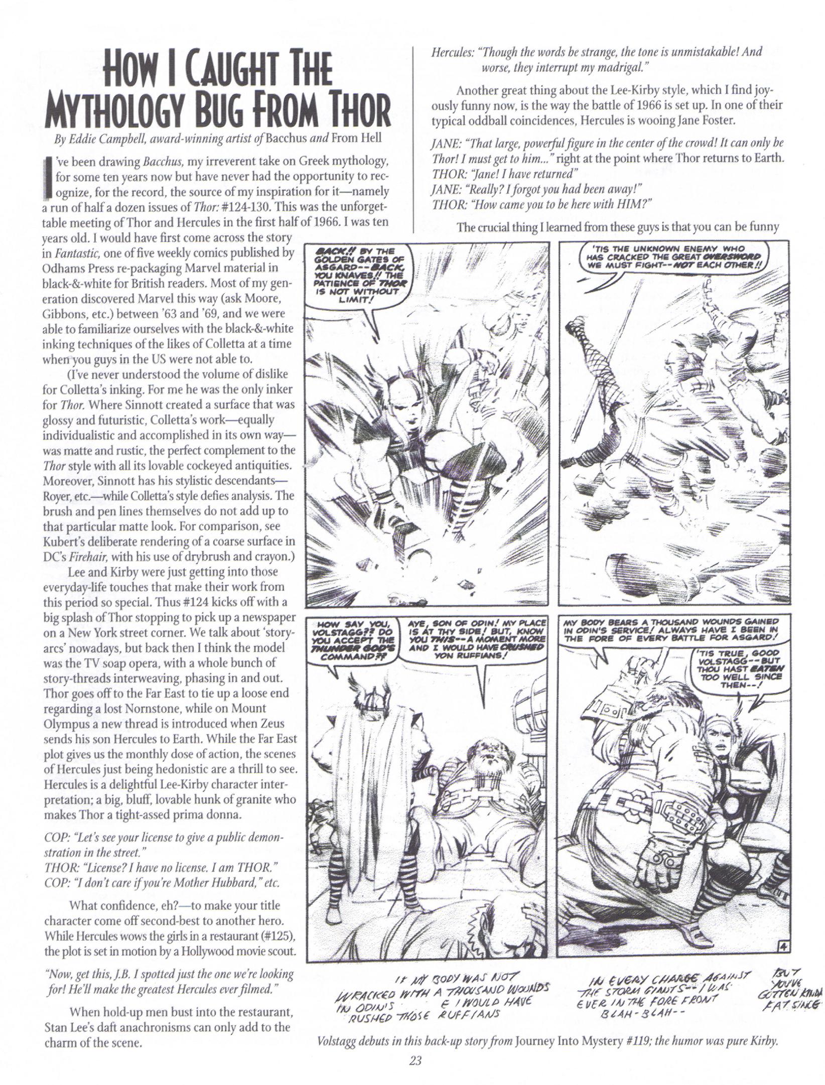 Read online The Jack Kirby Collector comic -  Issue #21 - 23