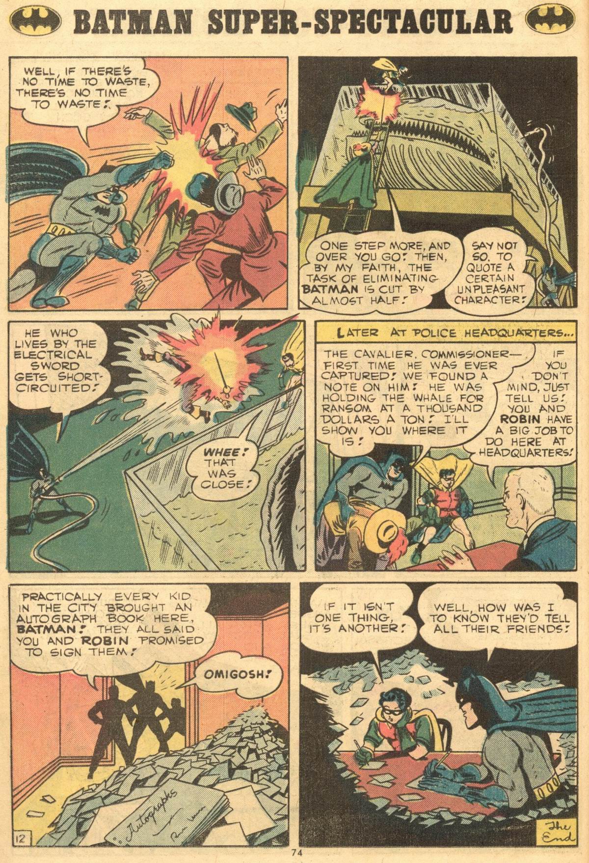 Read online Batman (1940) comic -  Issue #258 - 74