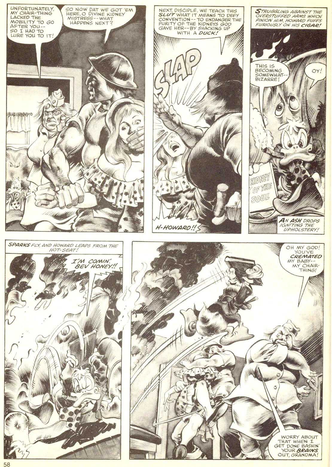 Read online Howard the Duck (1979) comic -  Issue #1 - 58