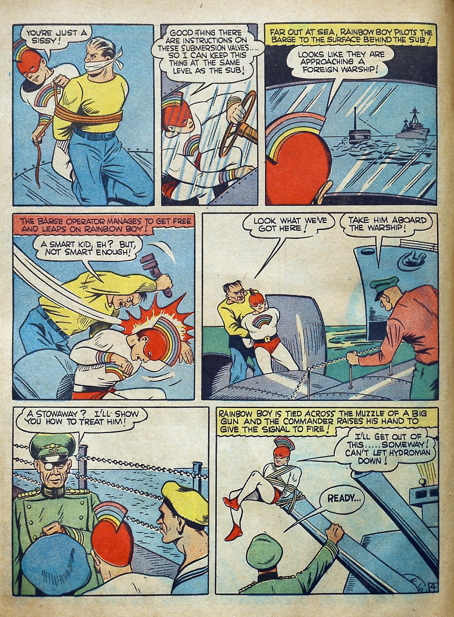 Read online Reg'lar Fellers Heroic Comics comic -  Issue #14 - 16
