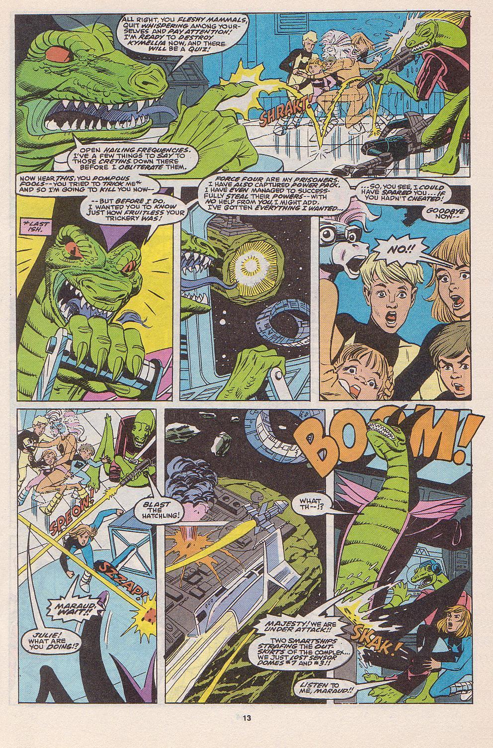 Read online Power Pack (1984) comic -  Issue #52 - 12