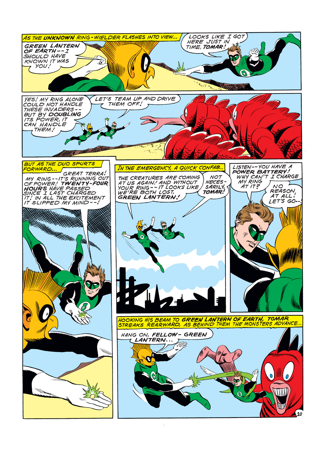 Read online Green Lantern (1960) comic -  Issue #6 - 21