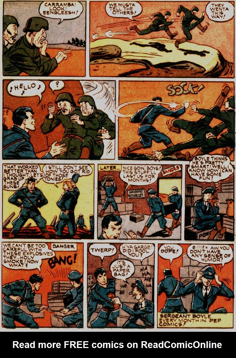 Read online Pep Comics comic -  Issue #25 - 43