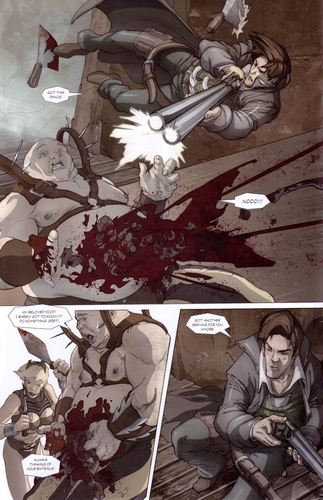 Read online Gore comic -  Issue #4 - 10