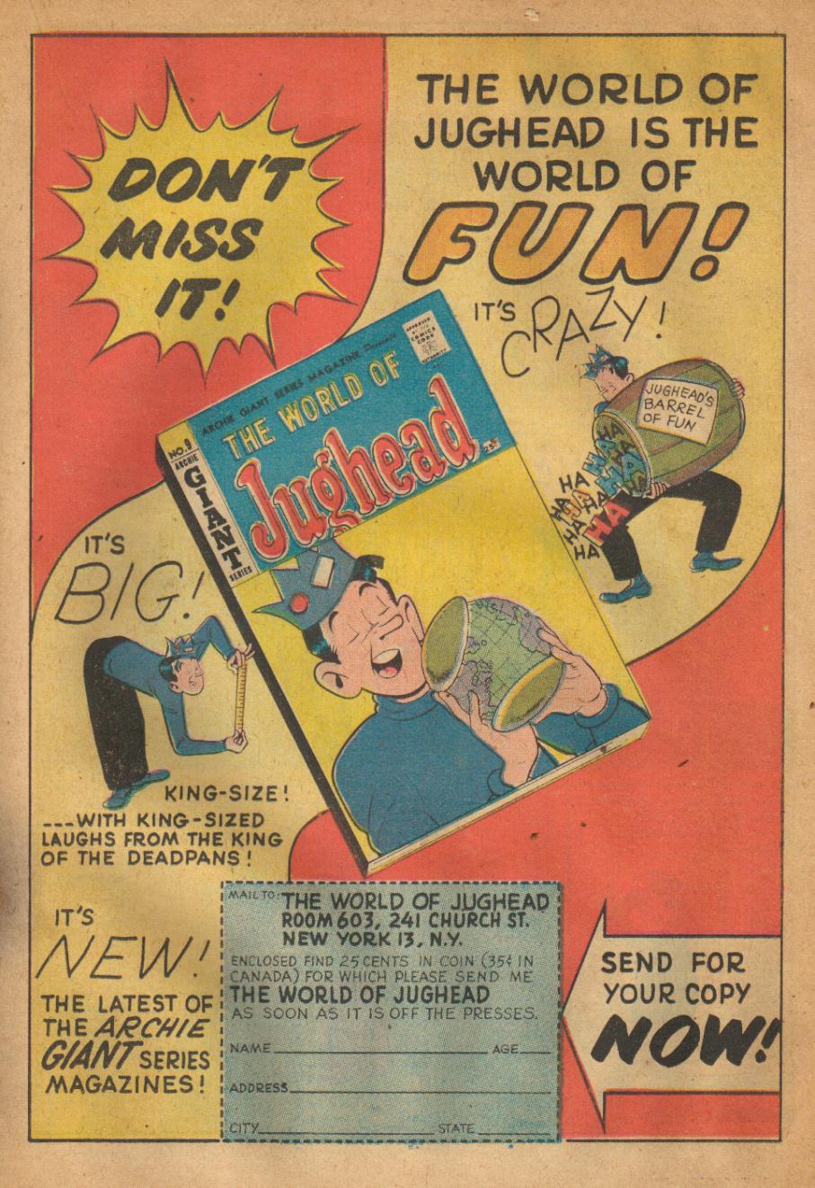 Read online Archie's Pal Jughead comic -  Issue #68 - 19