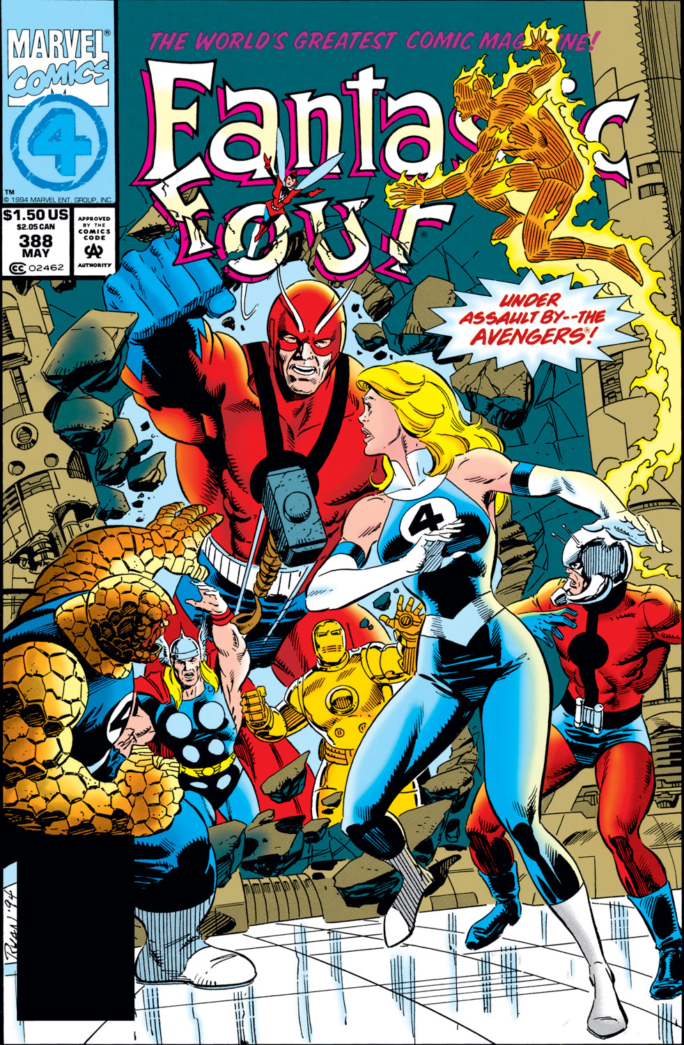 Read online Fantastic Four (1961) comic -  Issue #388 - 1