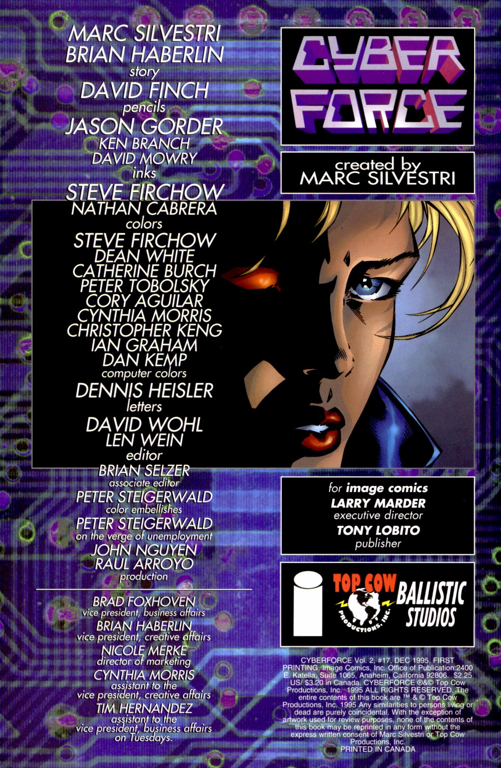 Read online Cyberforce (1993) comic -  Issue #17 - 2
