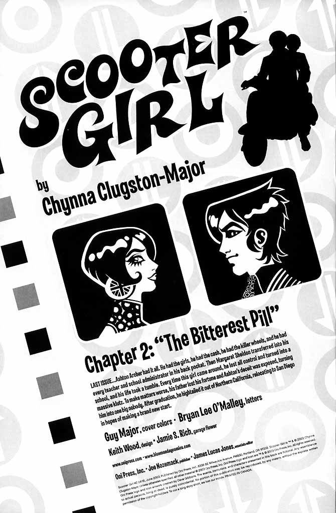 Read online Scooter Girl comic -  Issue #2 - 2