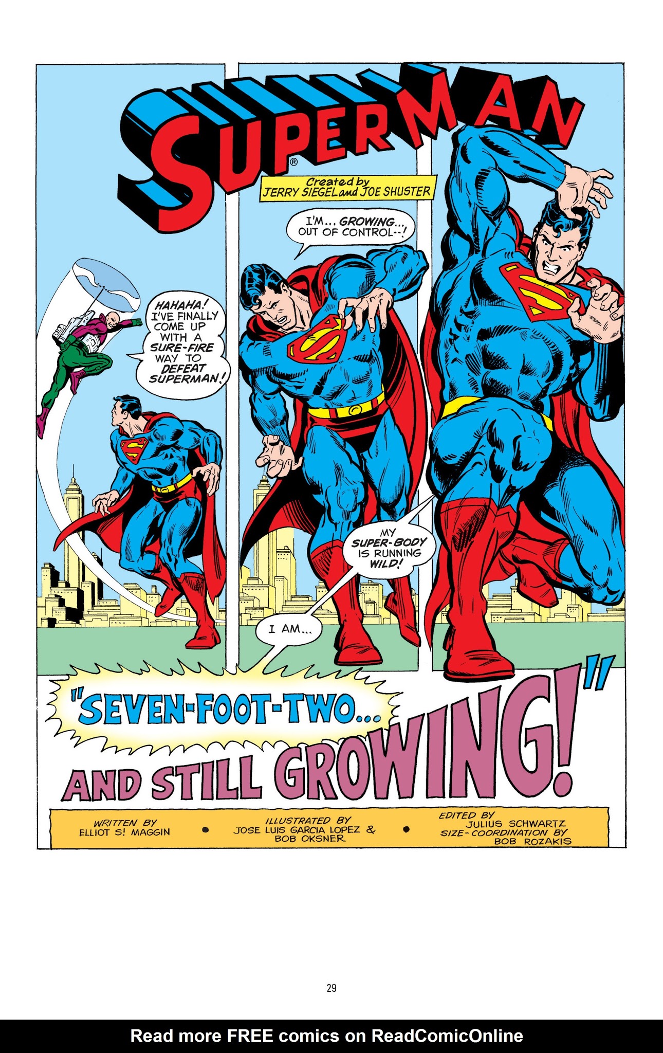 Read online Adventures of Superman: José Luis García-López comic -  Issue # TPB - 29