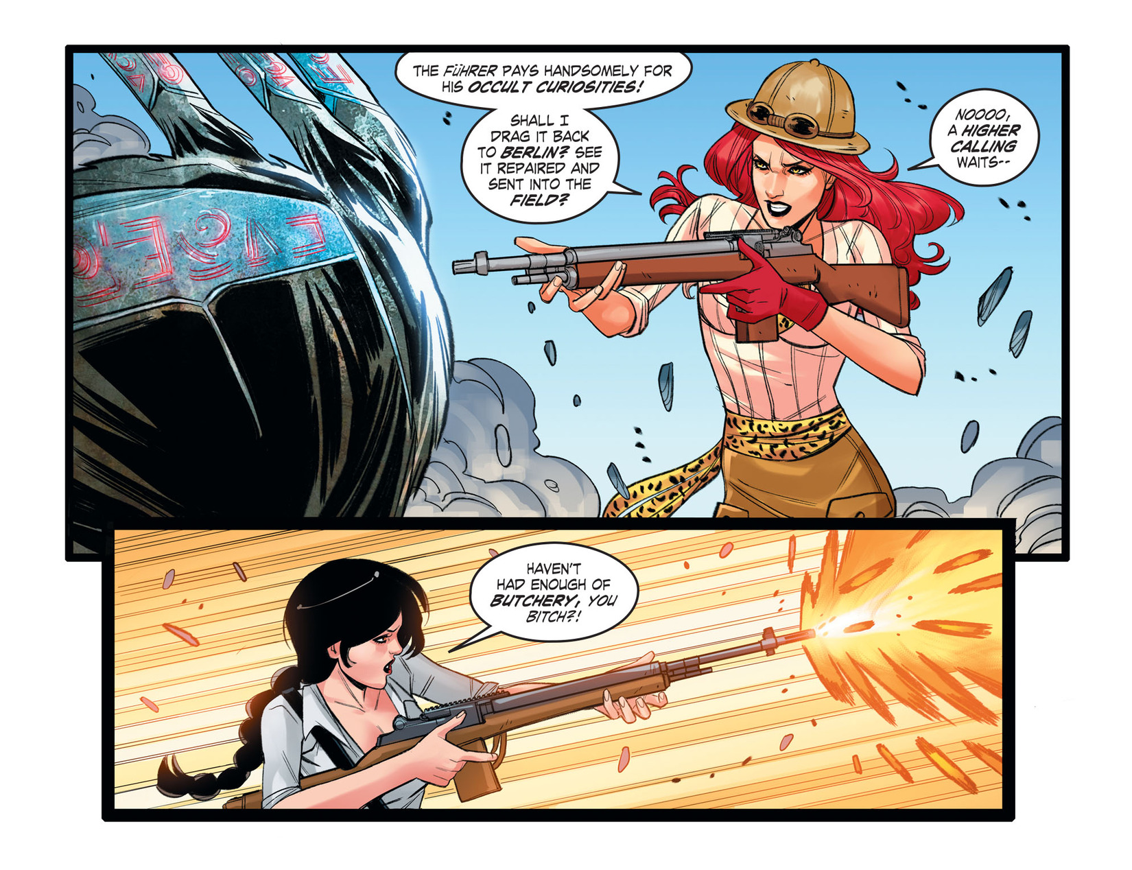 Read online DC Comics: Bombshells comic -  Issue #60 - 14