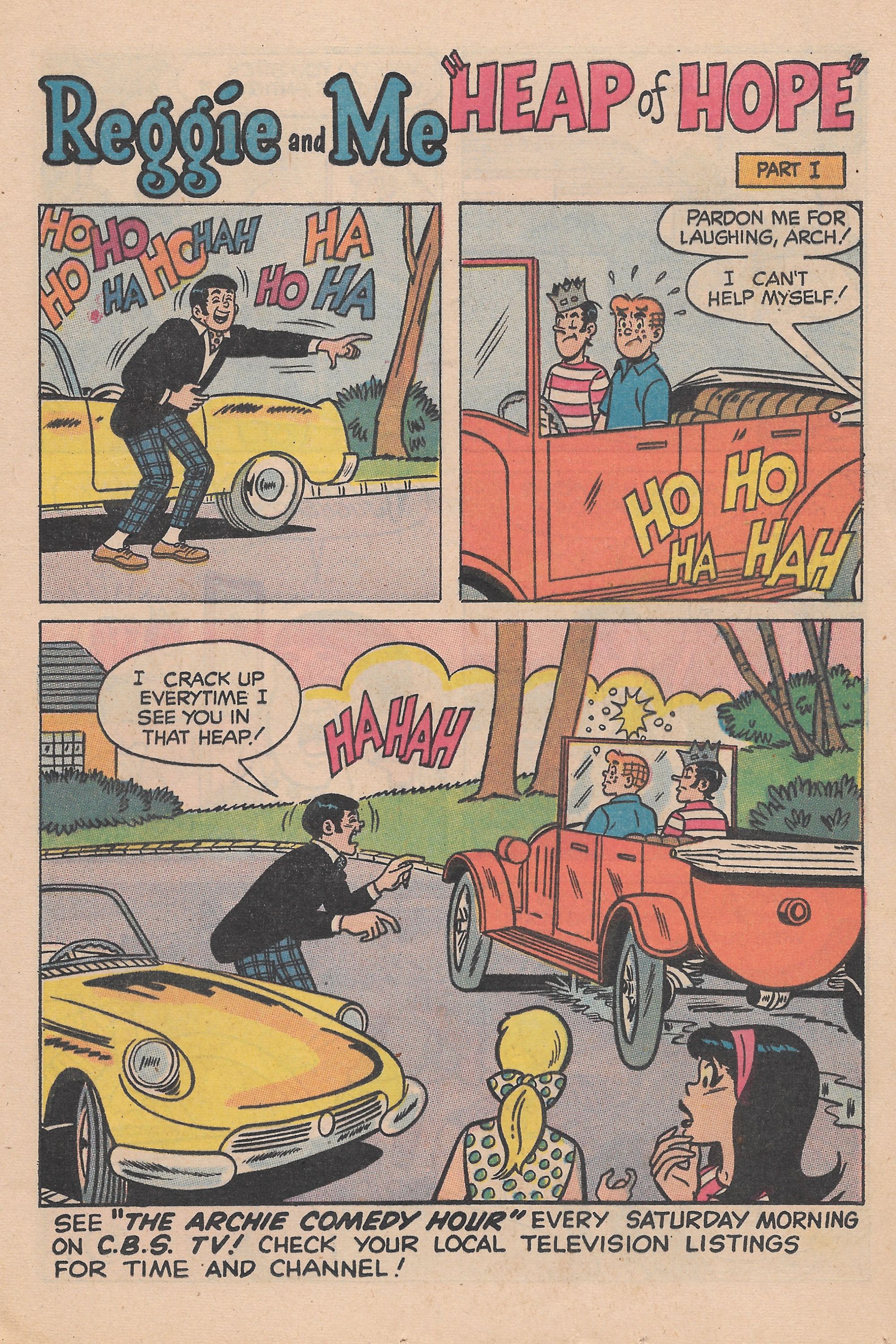 Read online Reggie and Me (1966) comic -  Issue #39 - 13