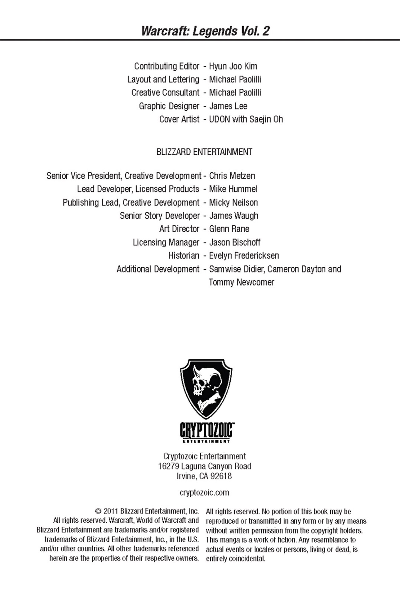 Read online Warcraft: Legends comic -  Issue # Vol. 2 - 2