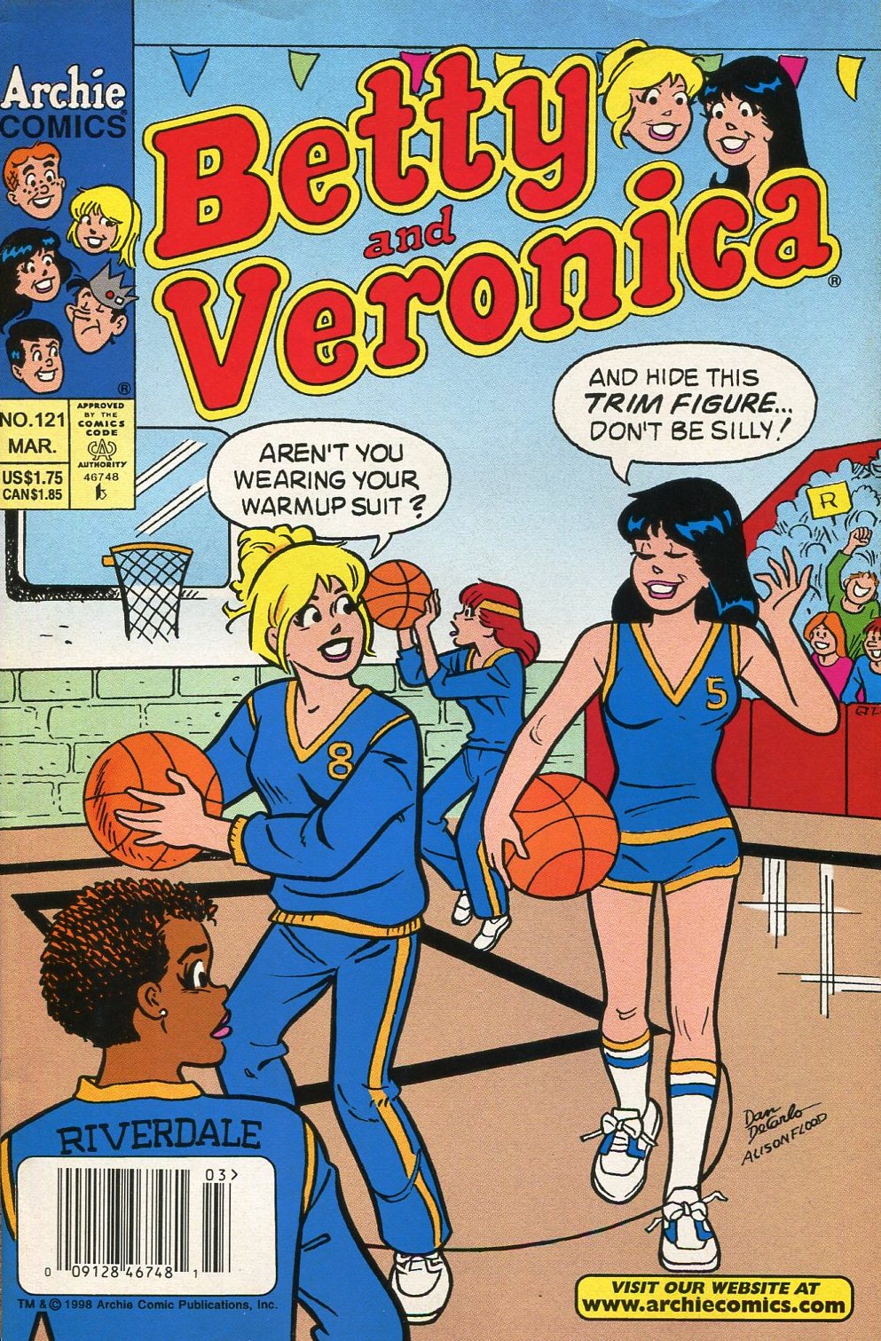 Read online Betty and Veronica (1987) comic -  Issue #121 - 1