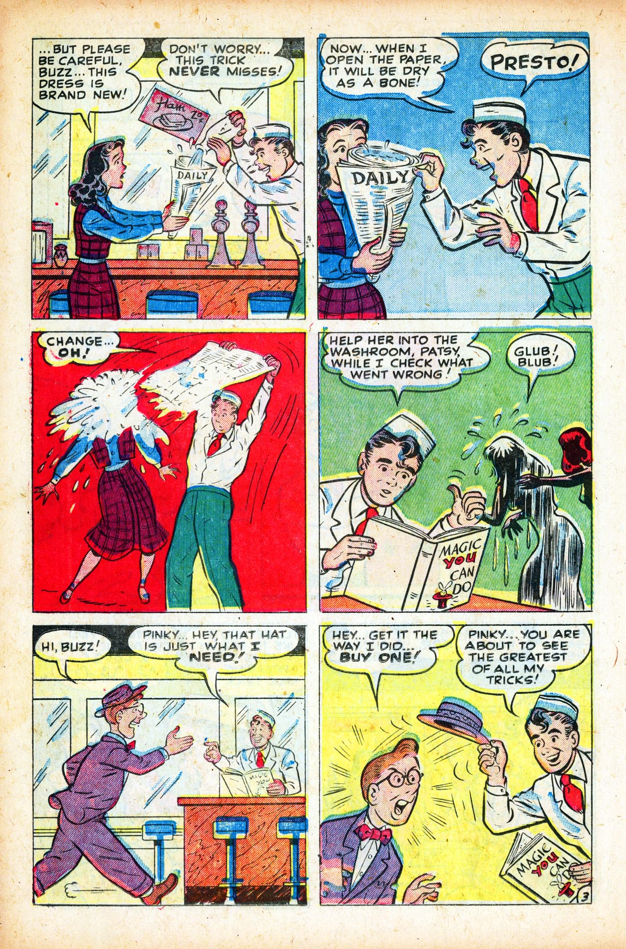 Read online Patsy Walker comic -  Issue #37 - 36