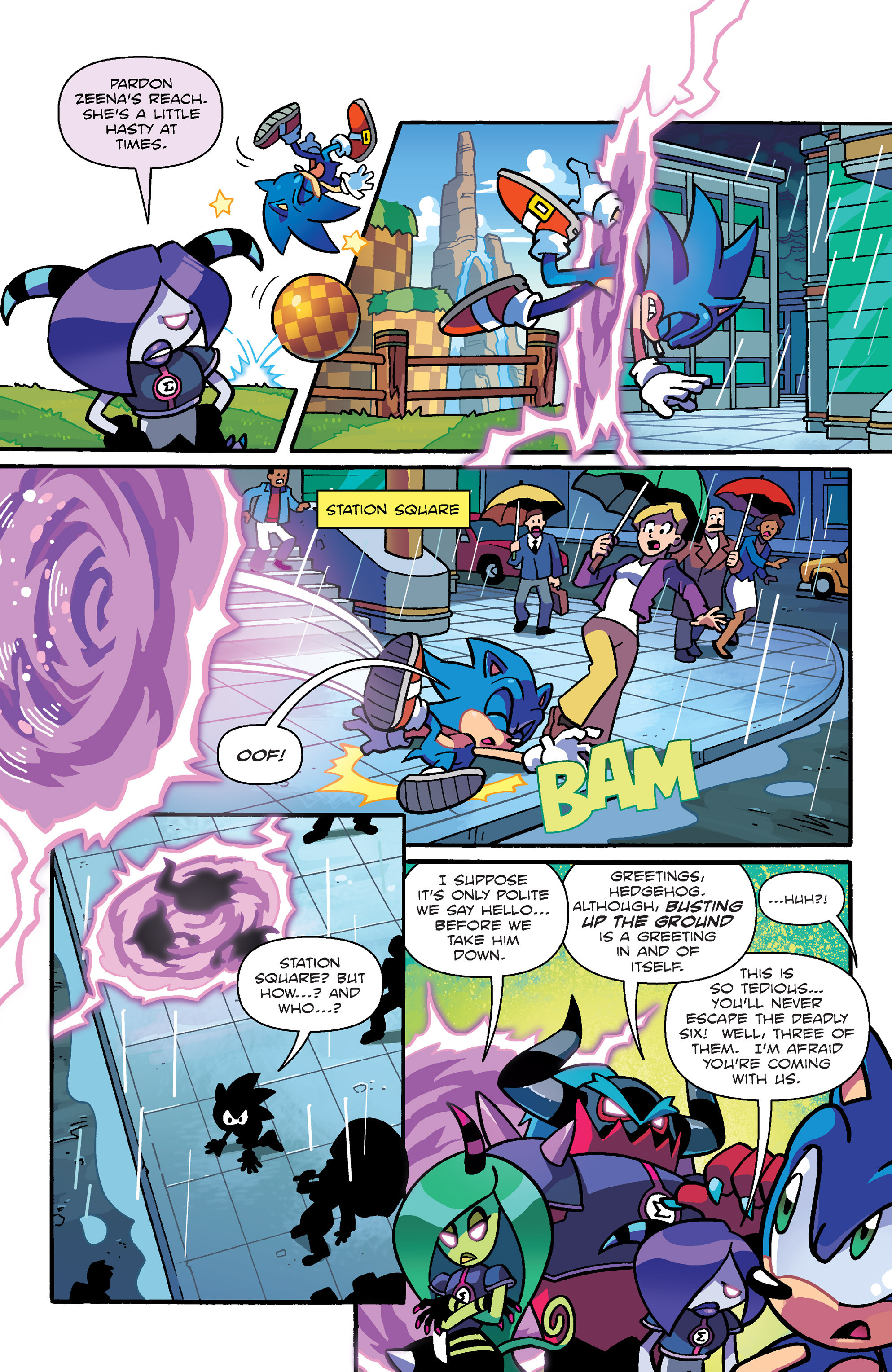 Read online Sonic: Worlds Unite Battles comic -  Issue # Full - 6