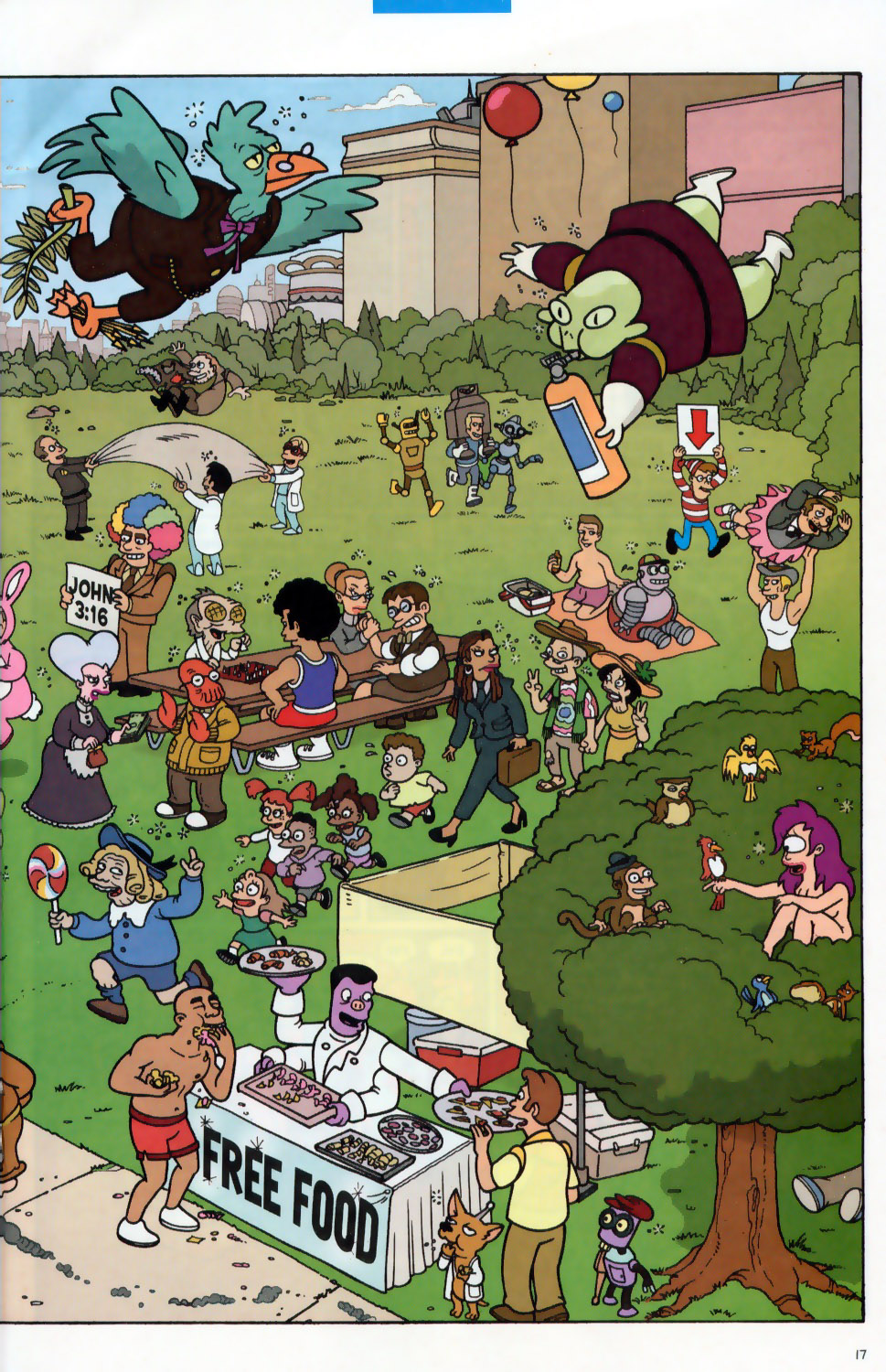 Read online Futurama Comics comic -  Issue #11 - 18