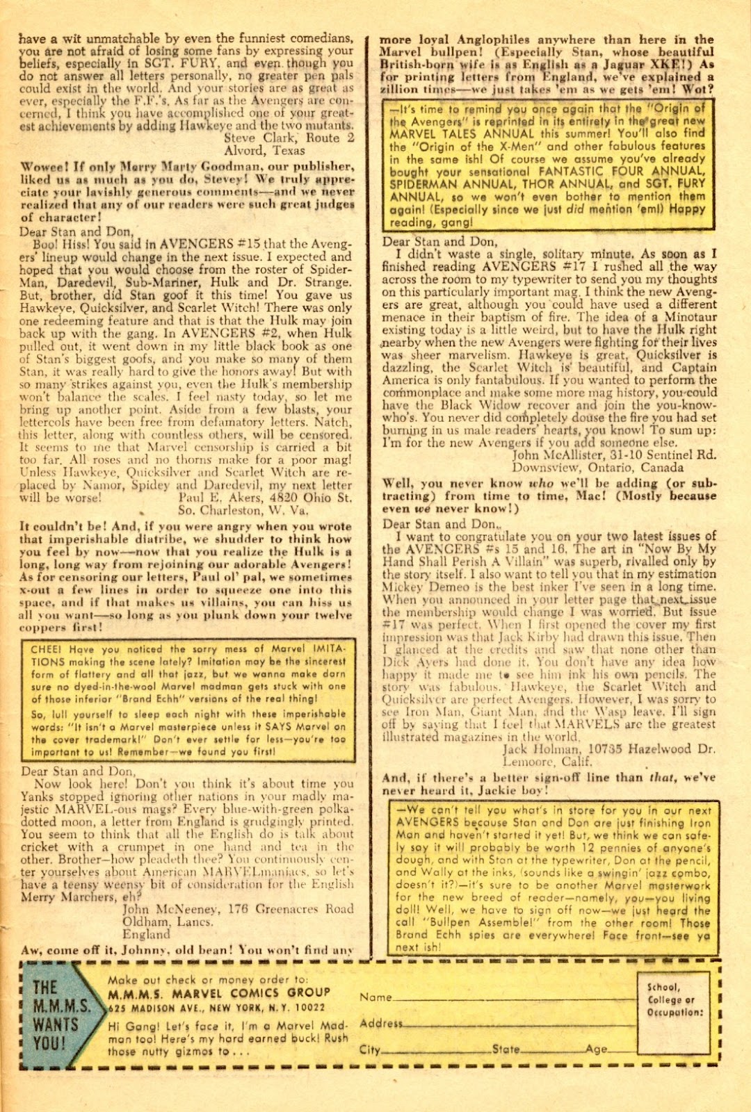 The Avengers (1963) issue 20 - Page 33