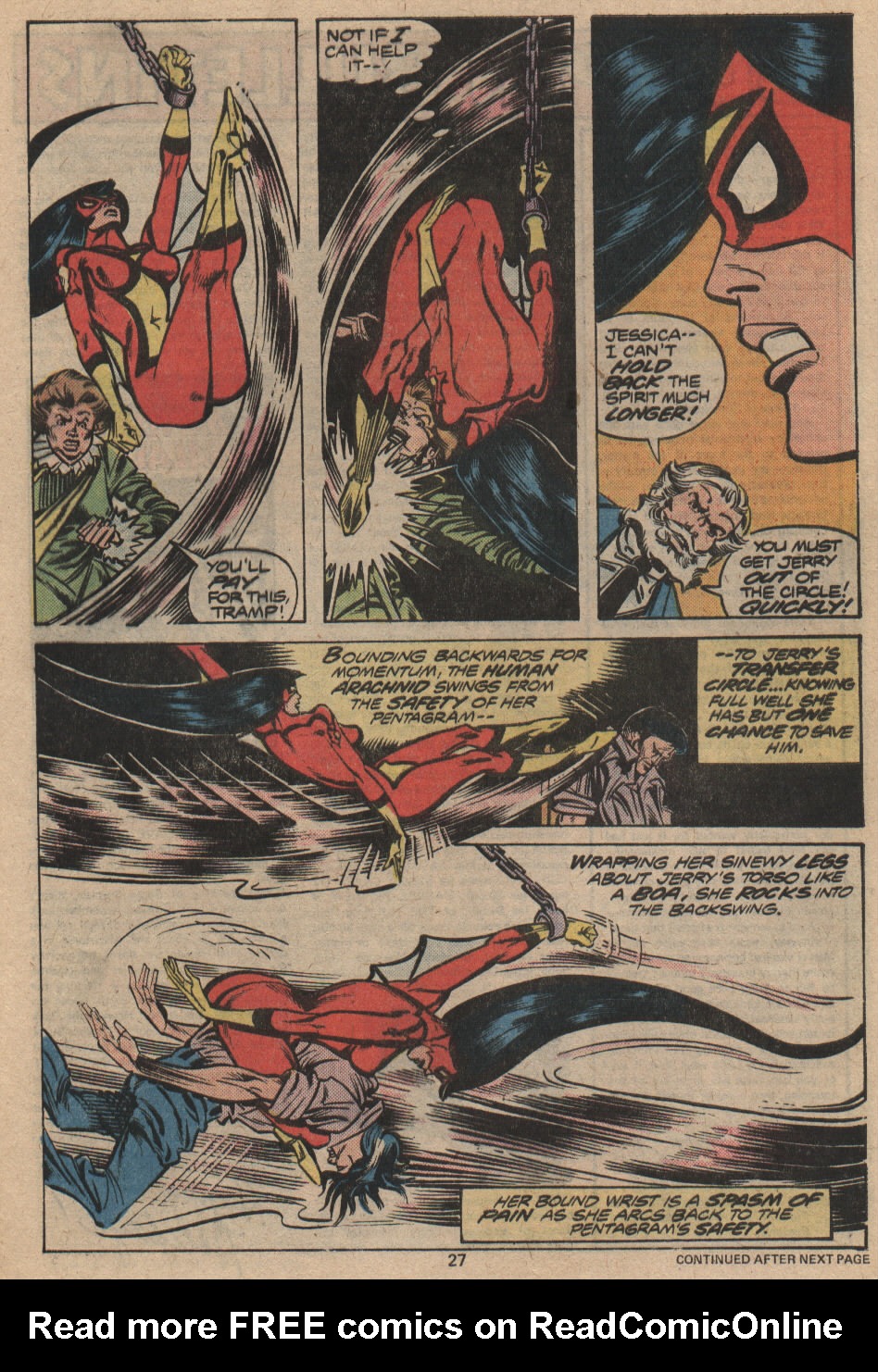 Read online Spider-Woman (1978) comic -  Issue #12 - 17