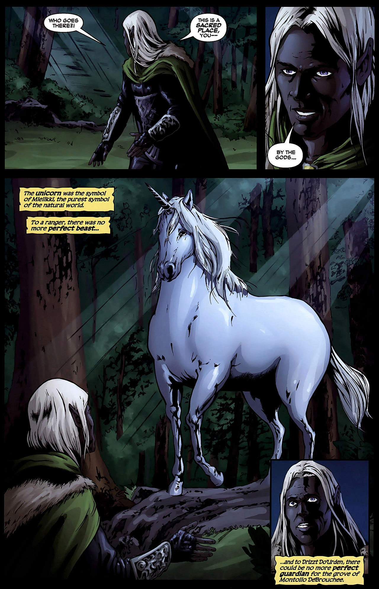 Read online Forgotten Realms: Starless Night comic -  Issue # Full - 35