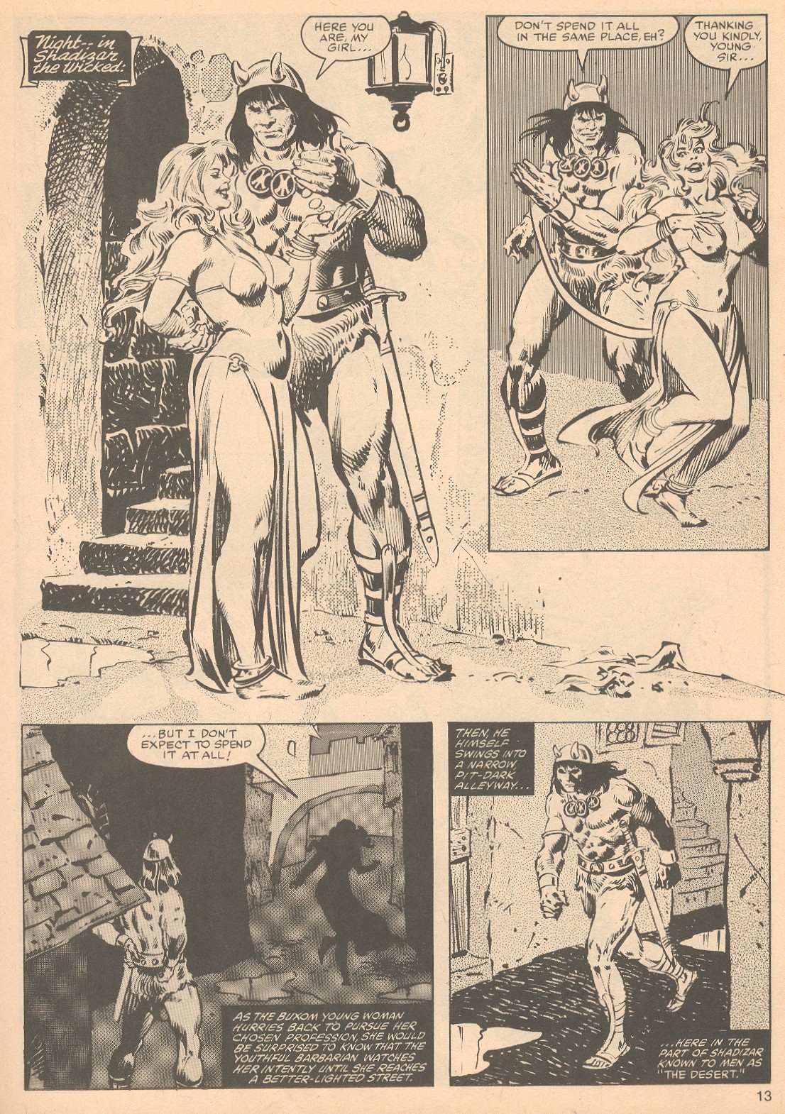 The Savage Sword Of Conan issue 56 - Page 13