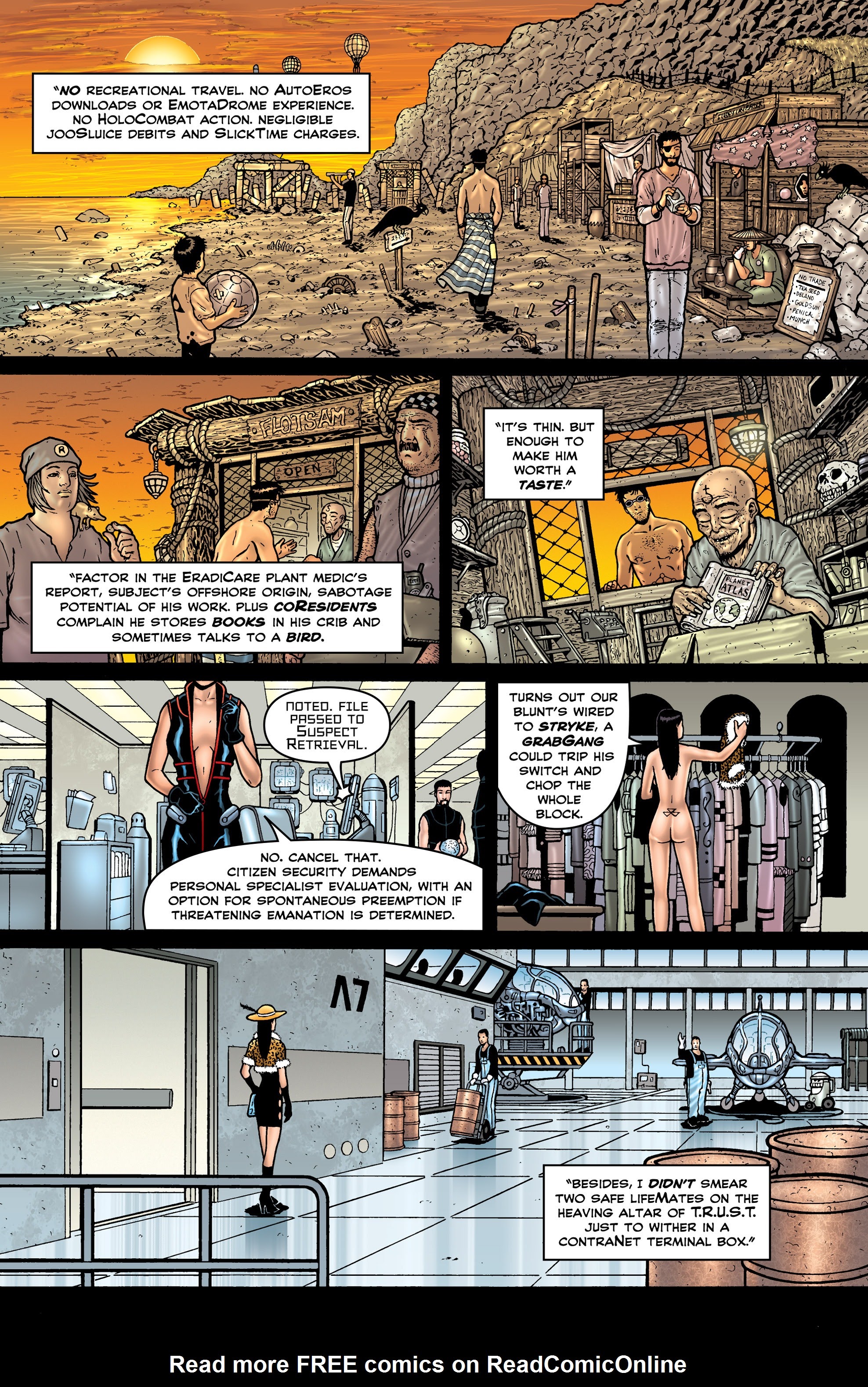 Read online Jamie Delano's Narcopolis comic -  Issue #1 - 14