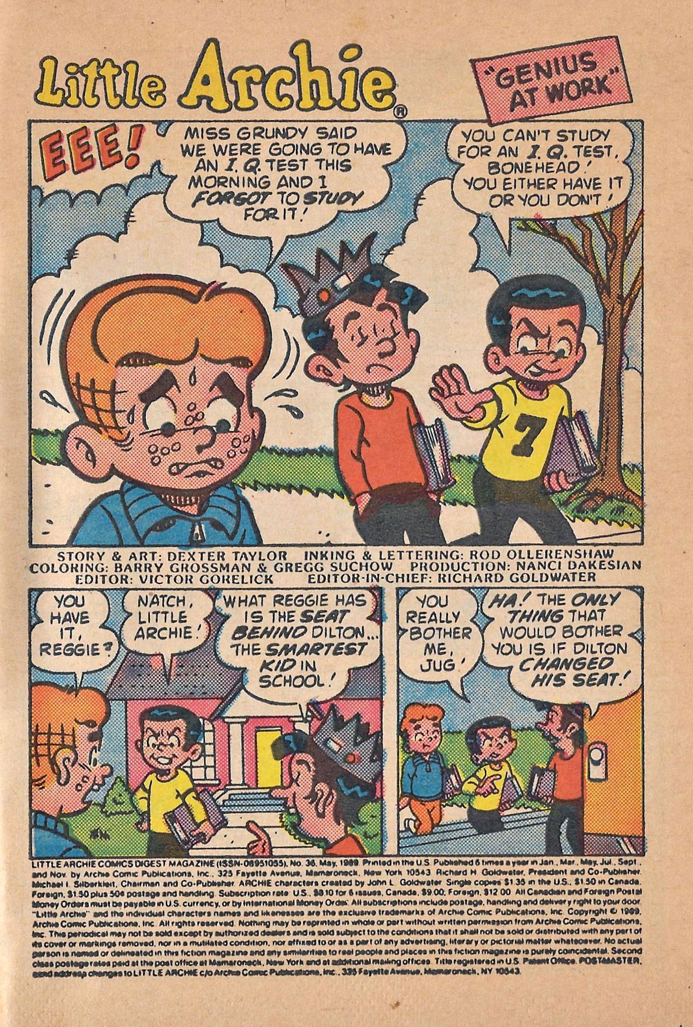 Read online Little Archie Comics Digest Magazine comic -  Issue #36 - 3