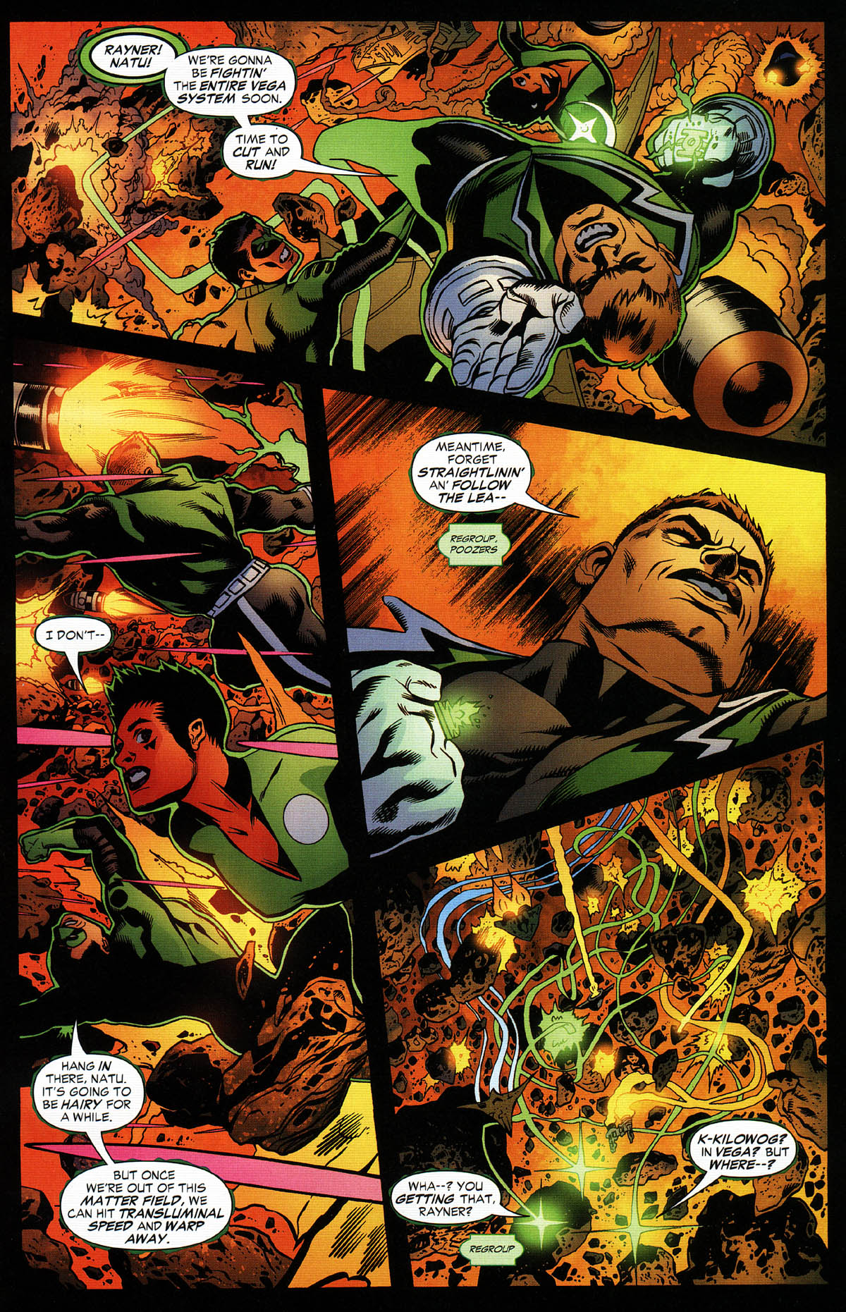 Read online Green Lantern Corps: Recharge comic -  Issue #3 - 20