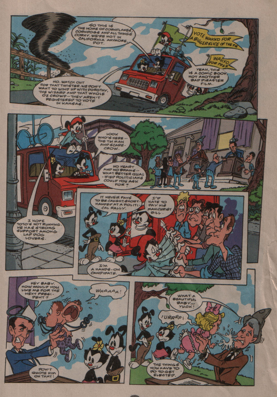 Read online Animaniacs comic -  Issue #23 - 18
