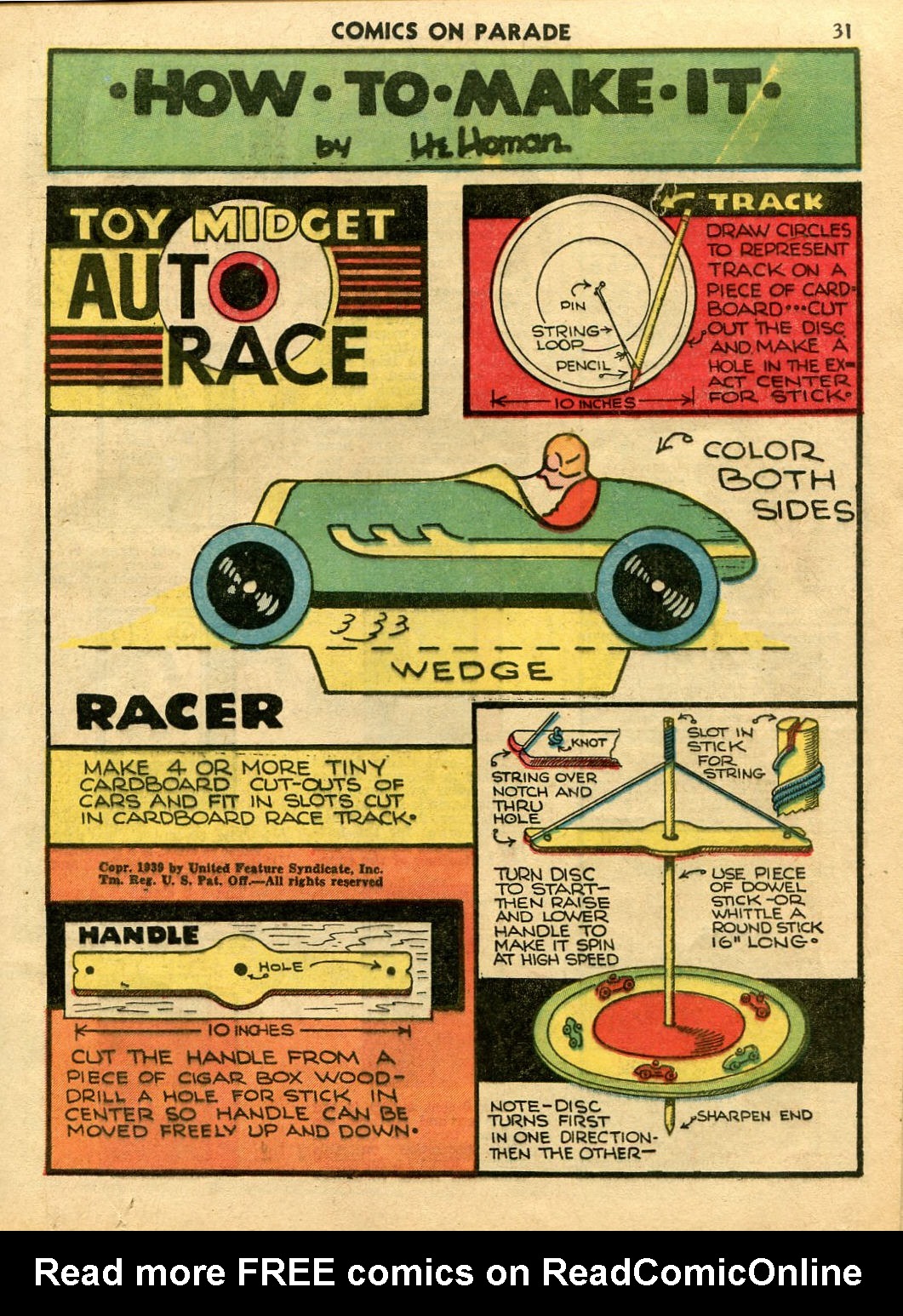 Read online Comics on Parade comic -  Issue #12 - 32