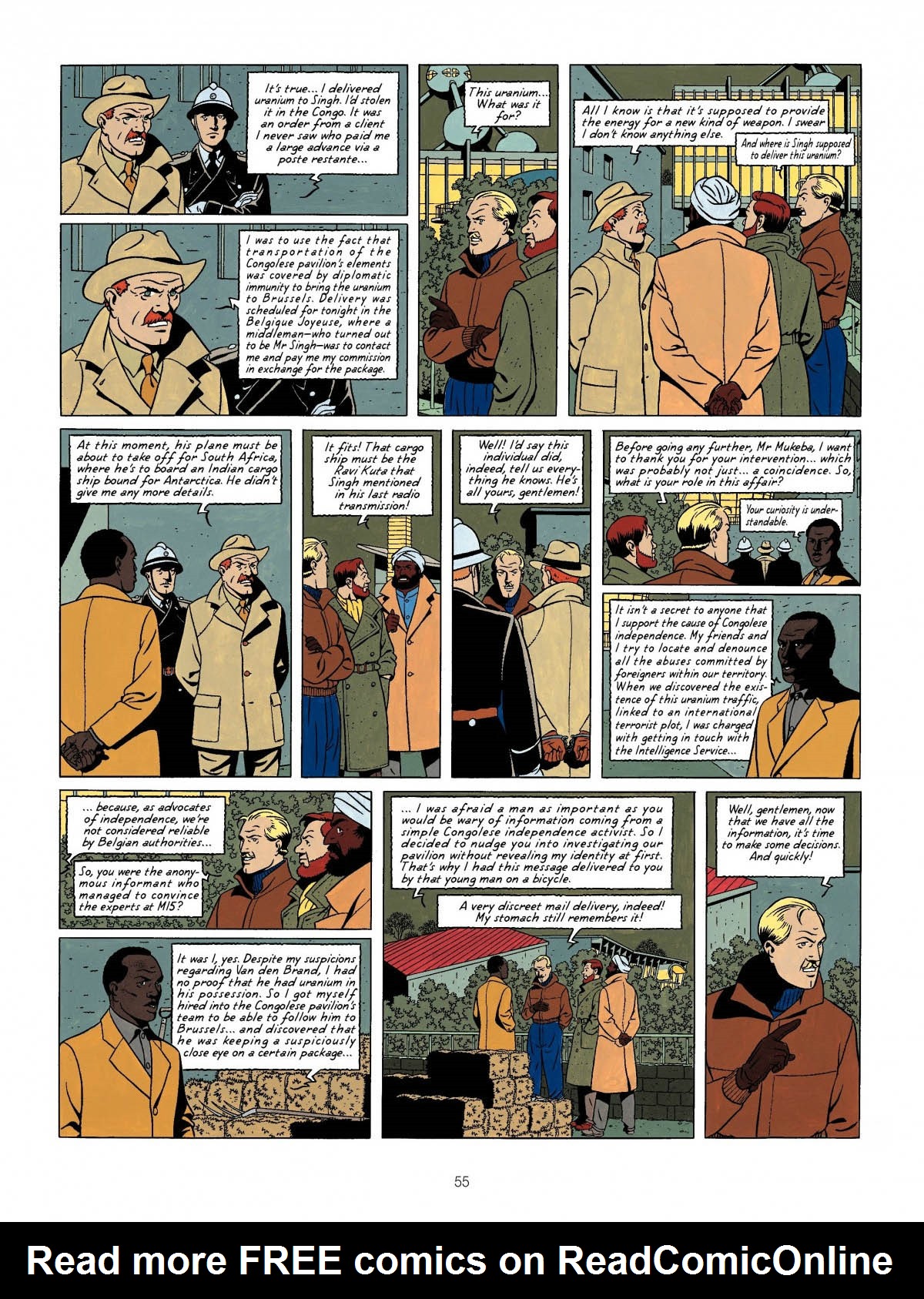 Read online The Adventures of Blake & Mortimer comic -  Issue #9 - 57