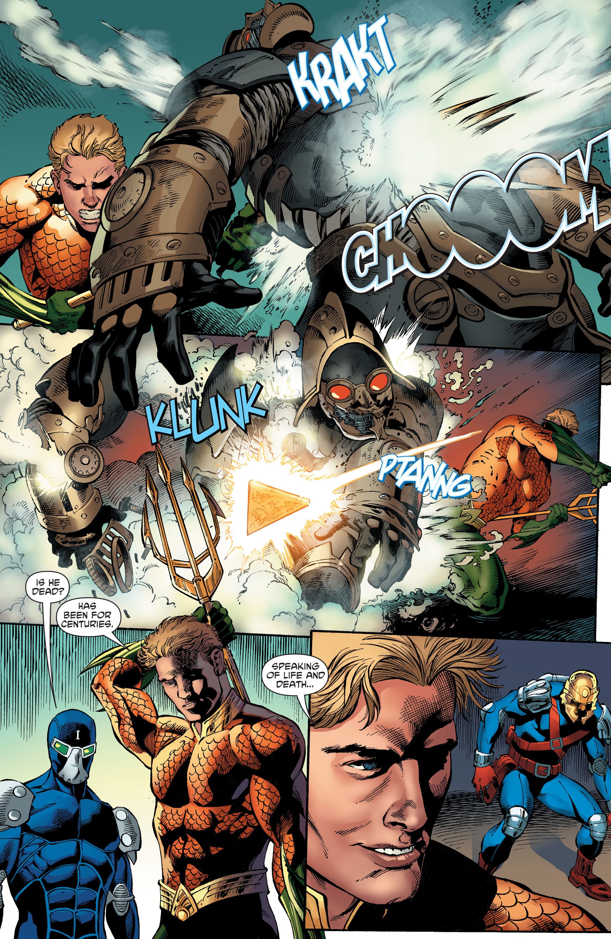 Read online Aquaman and the Others comic -  Issue #5 - 17