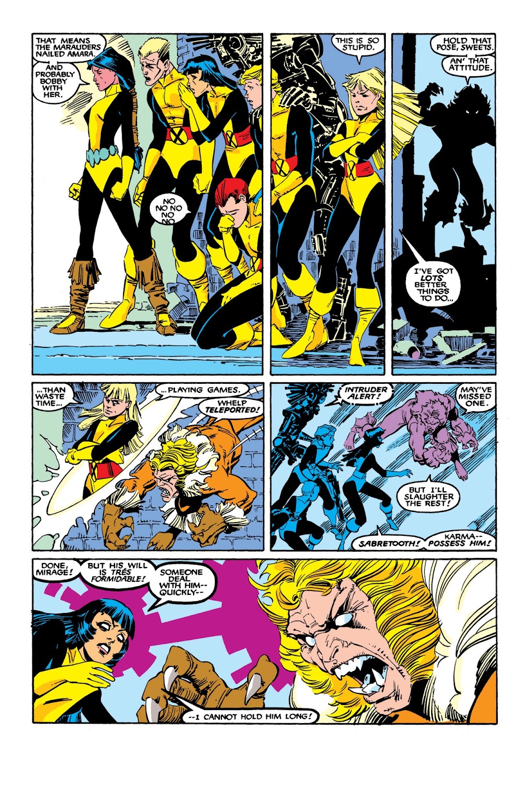 New Mutants Classic issue TPB 7 - Page 161