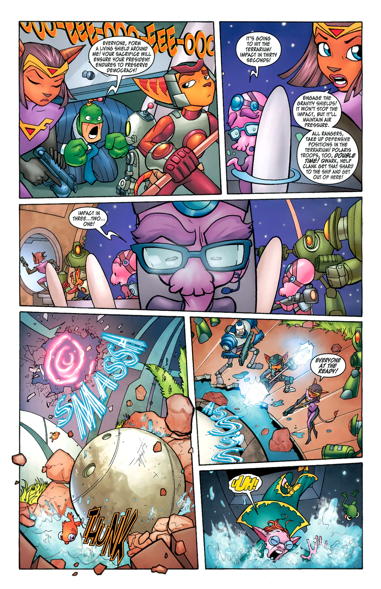 Read online Ratchet & Clank comic -  Issue #6 - 6