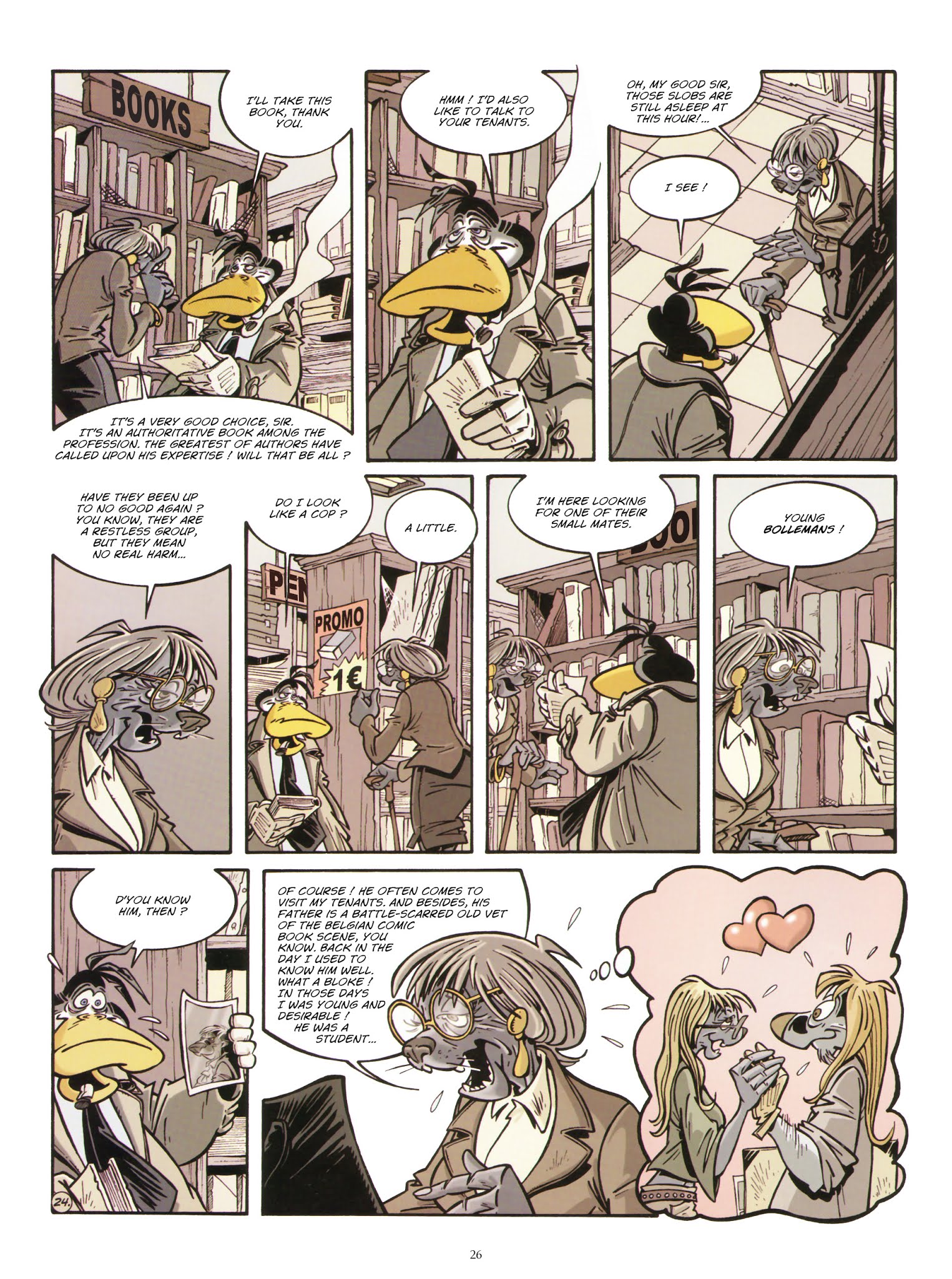 Read online Une enquête de l'inspecteur Canardo comic -  Issue #15 - 28