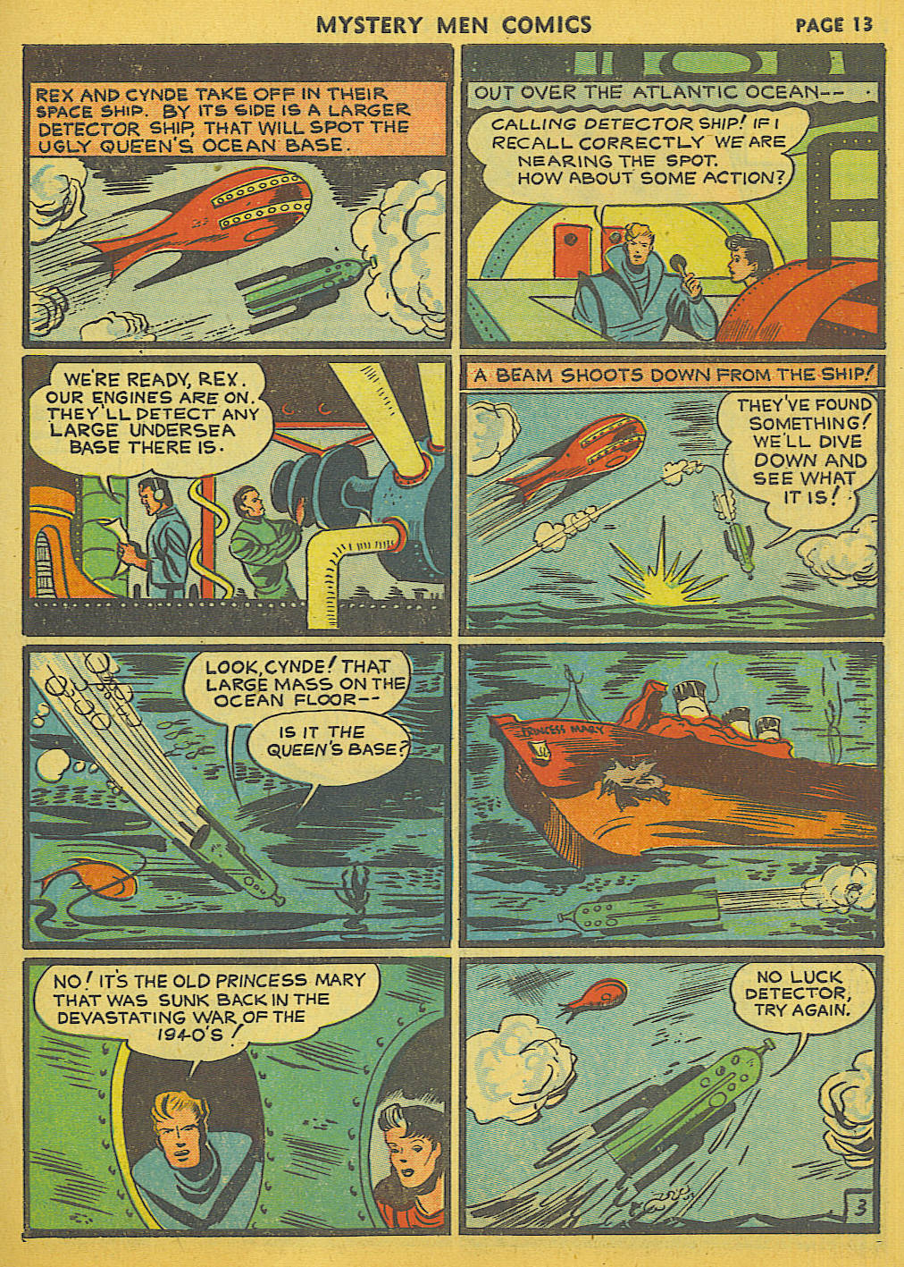 Read online Mystery Men Comics comic -  Issue #23 - 15