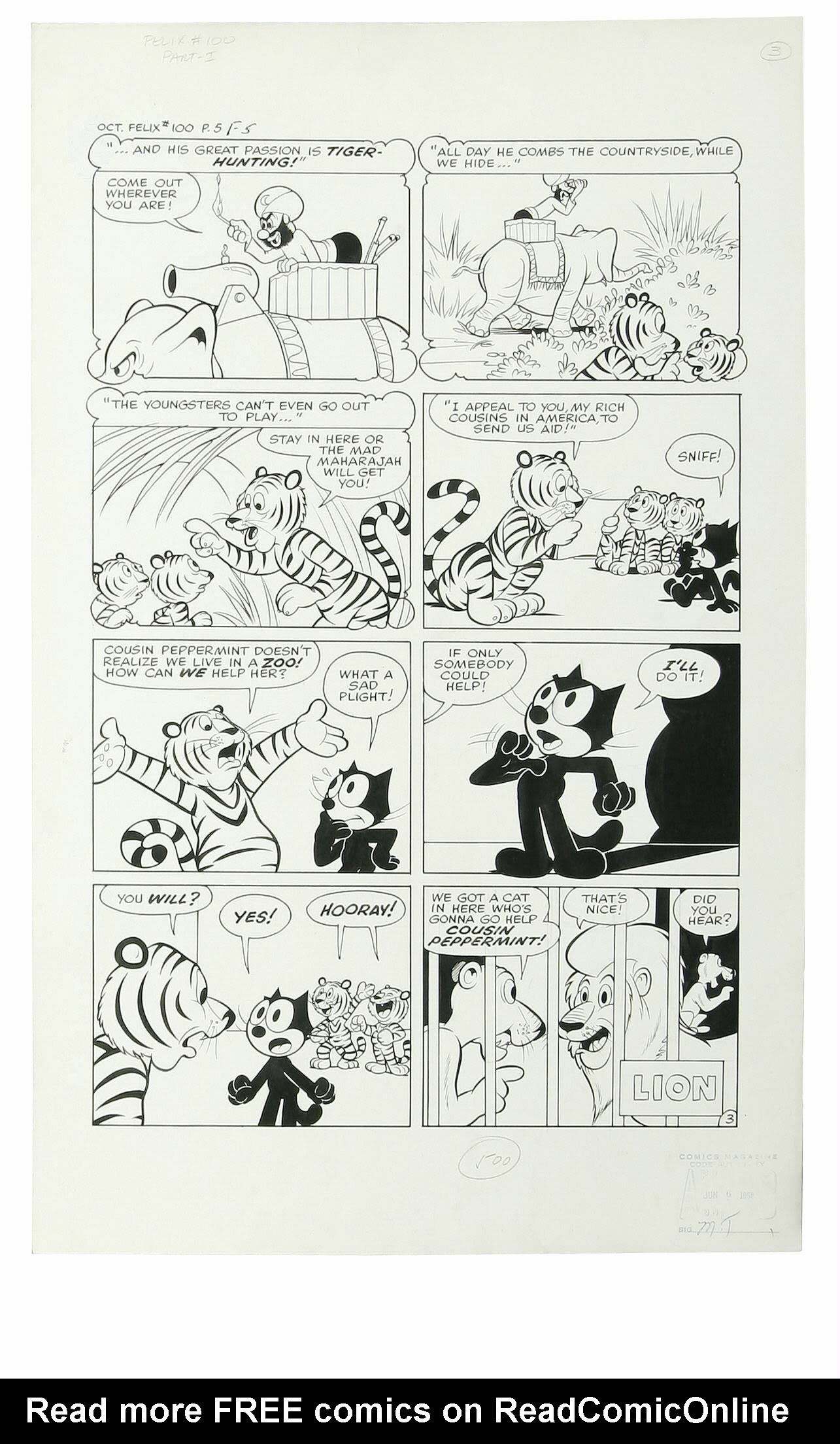 Read online Felix the Cat (1955) comic -  Issue #100 - 13