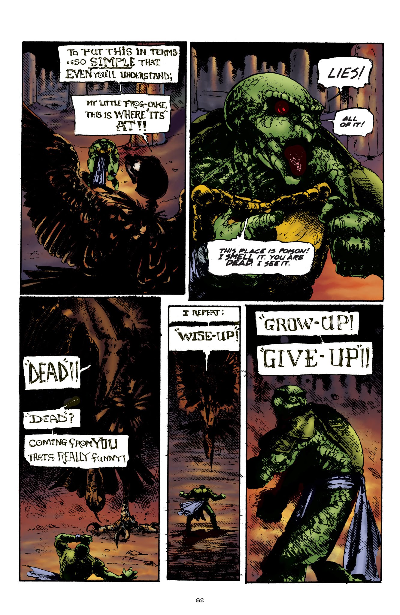 Read online Teenage Mutant Ninja Turtles Legends: Soul's Winter By Michael Zulli comic -  Issue # TPB - 74