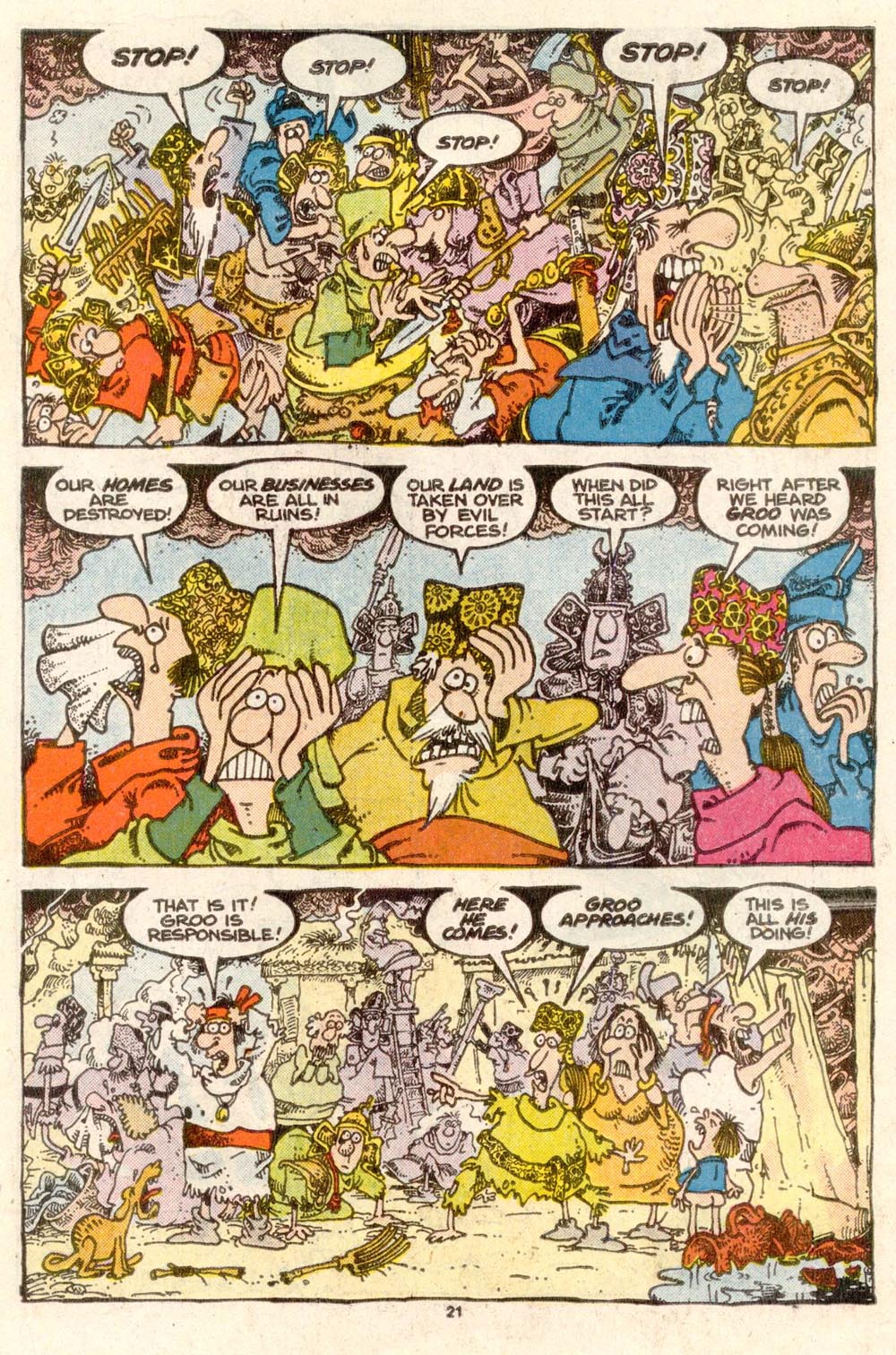 Read online Sergio Aragonés Groo the Wanderer comic -  Issue #37 - 23