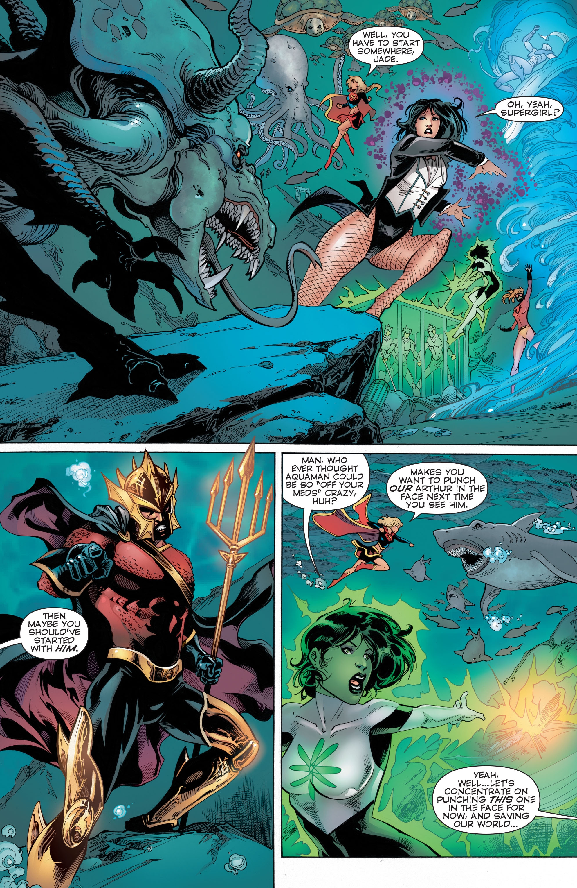 Read online Convergence Justice League comic -  Issue #2 - 4