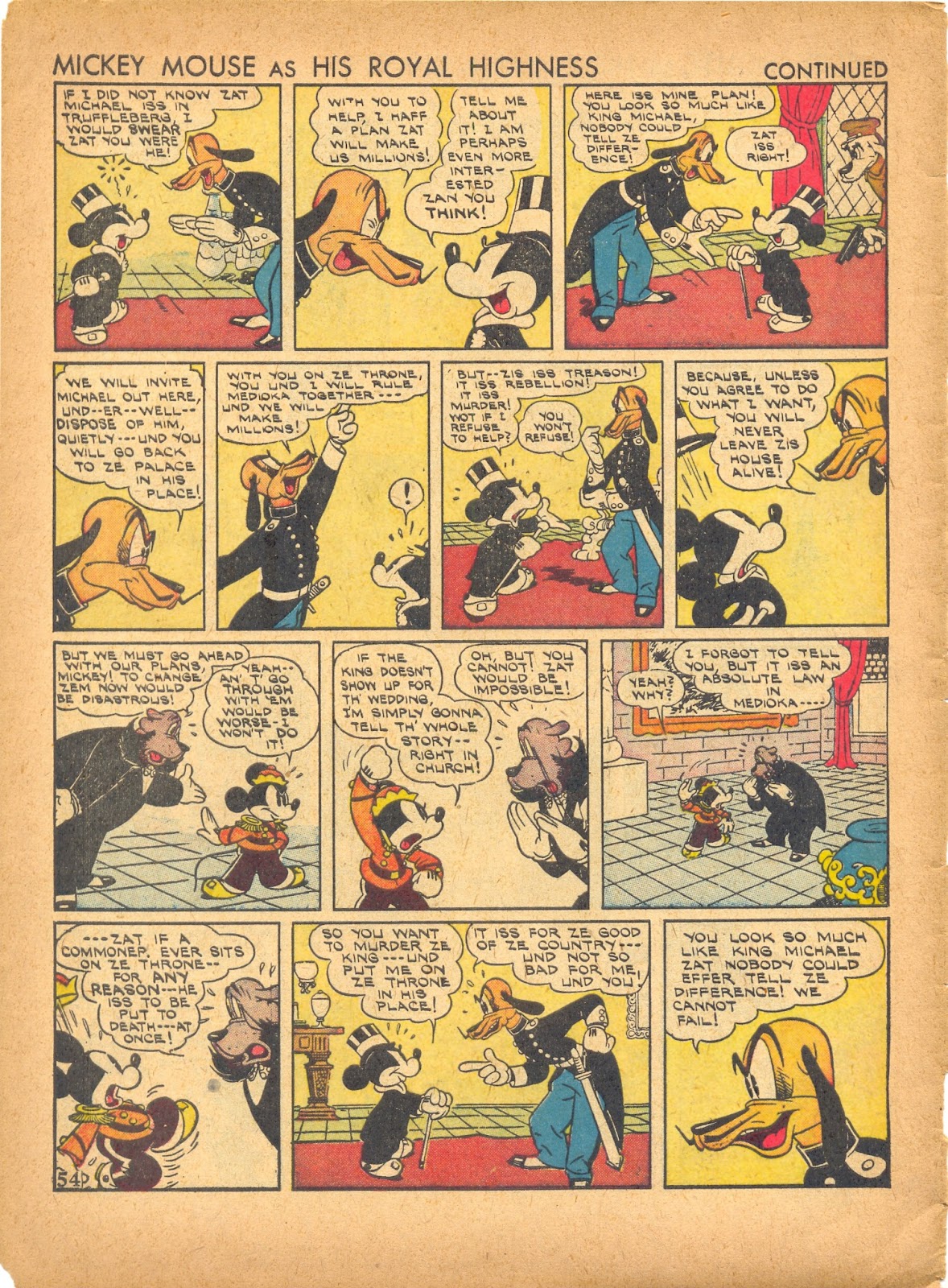 Walt Disney's Comics and Stories issue 7 - Page 56