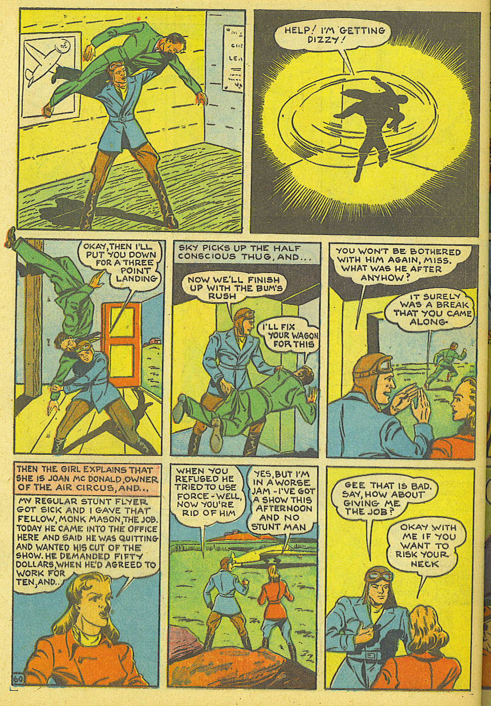 Read online Super-Mystery Comics comic -  Issue #7 - 62