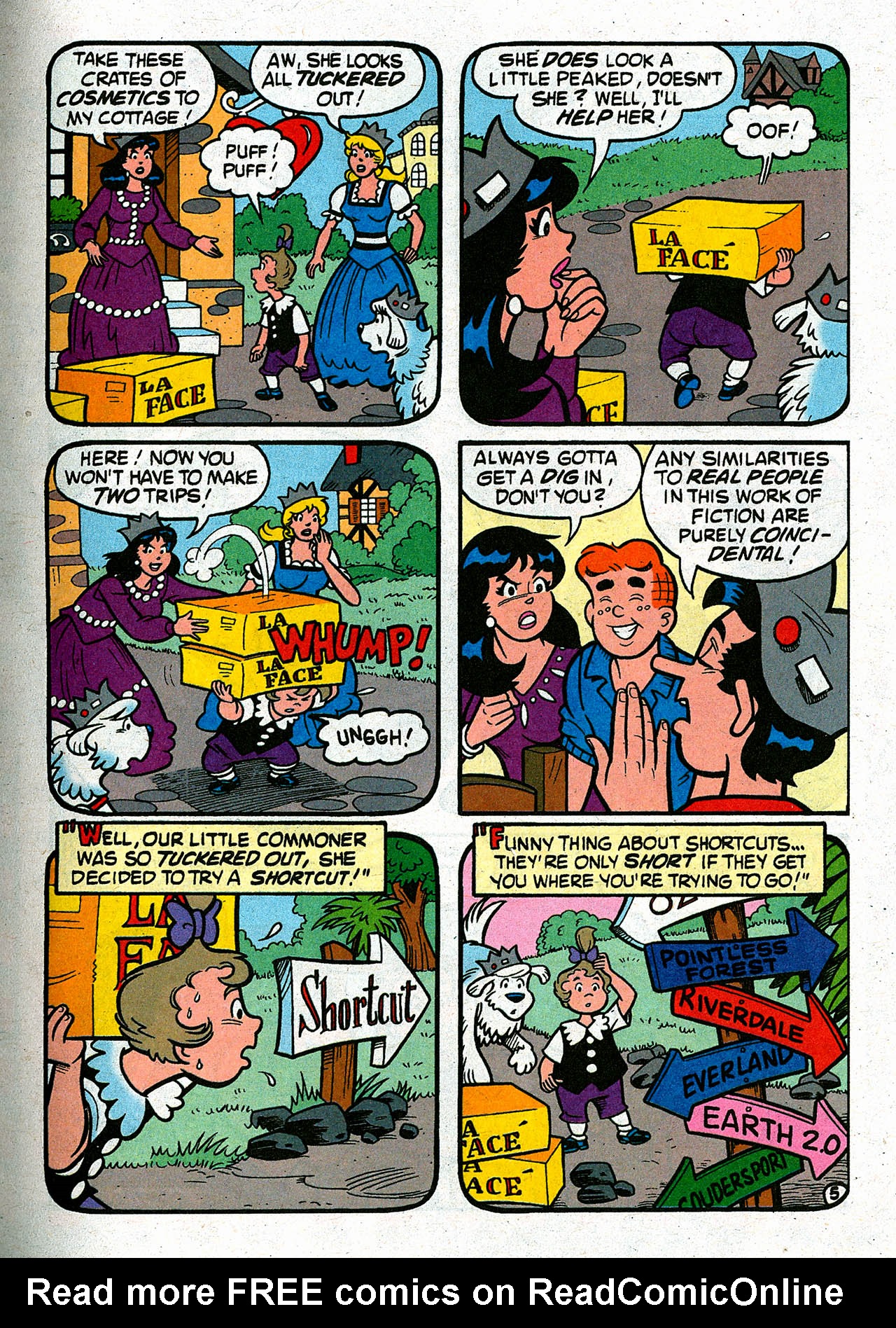 Read online Jughead's Double Digest Magazine comic -  Issue #142 - 135