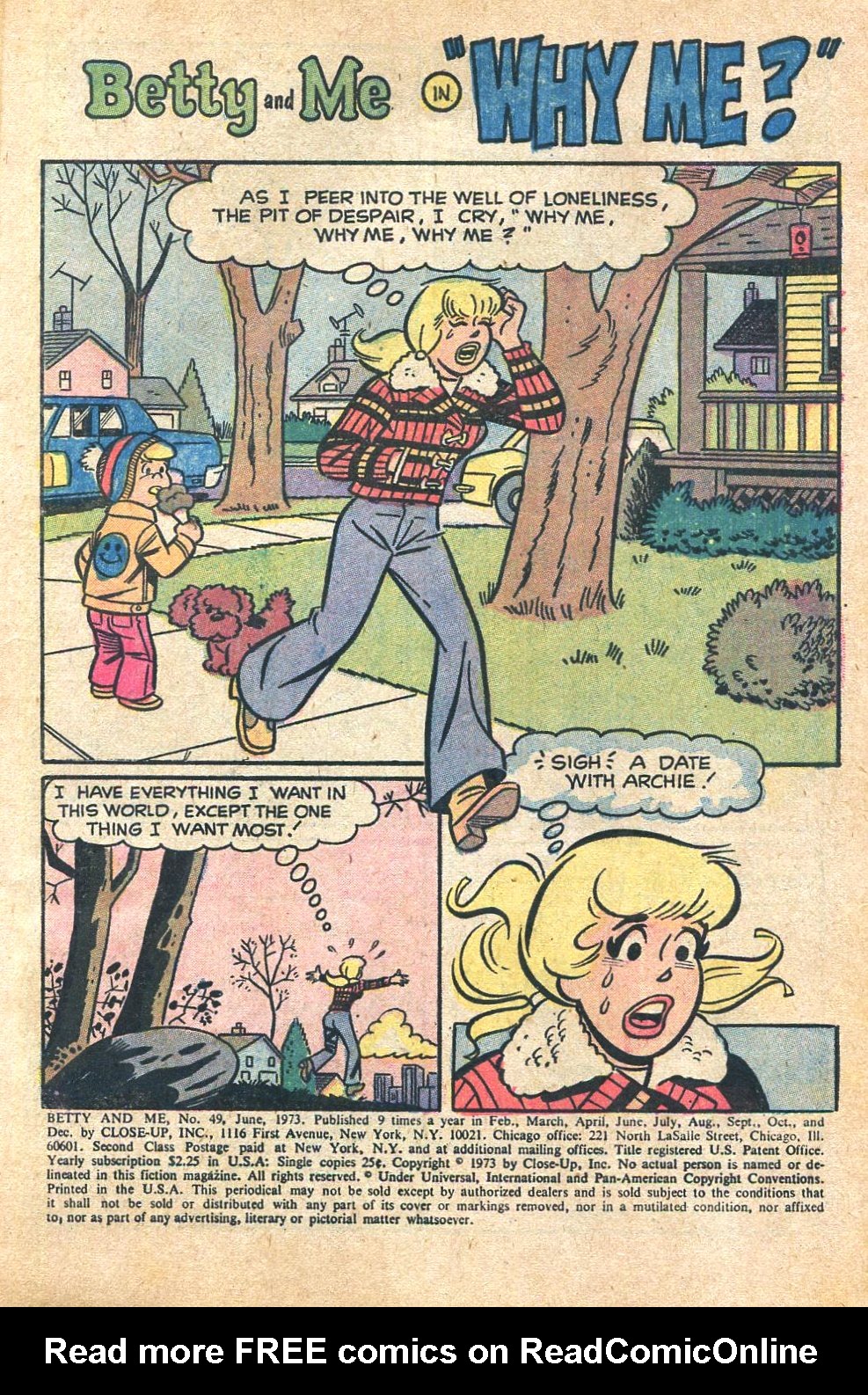 Read online Betty and Me comic -  Issue #49 - 3