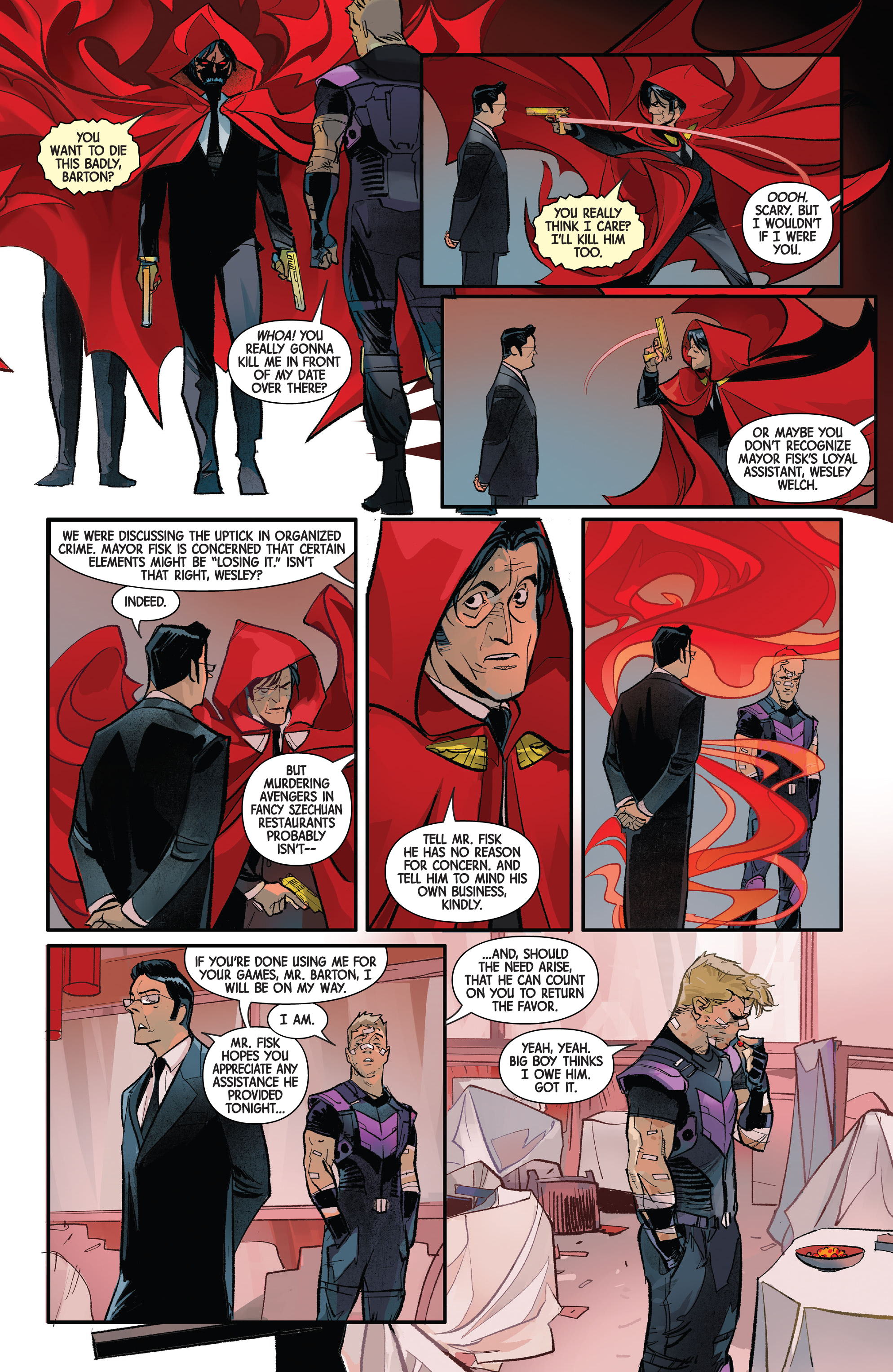 Read online Hawkeye: Freefall comic -  Issue #5 - 15