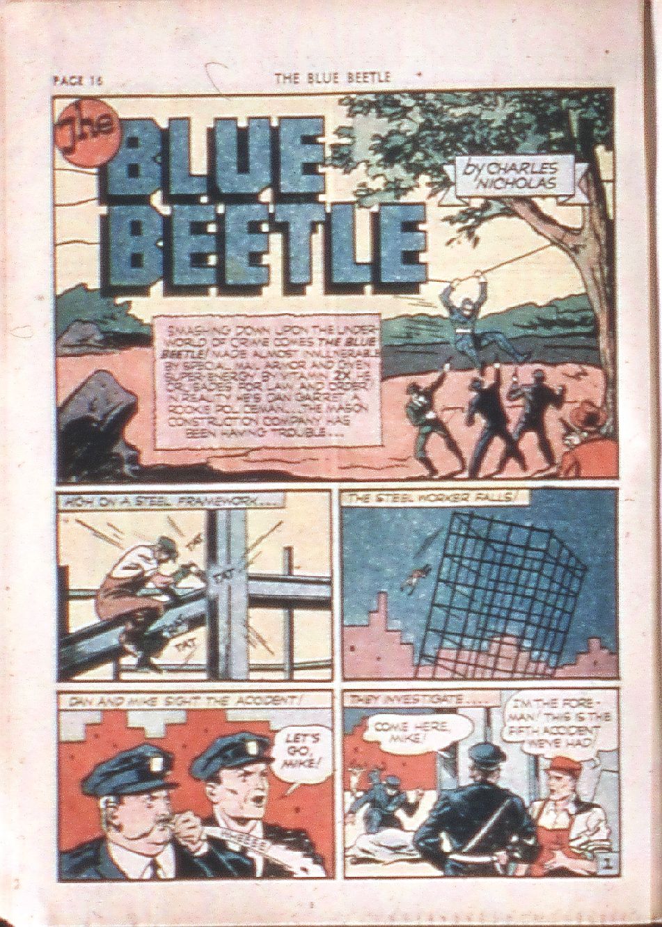 Read online The Blue Beetle comic -  Issue #7 - 18