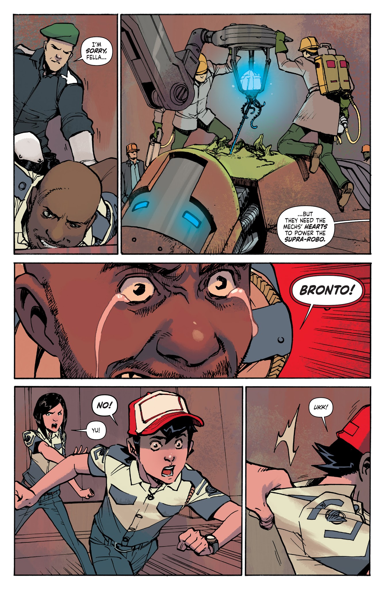 Read online Mech Cadet Yu comic -  Issue #7 - 16