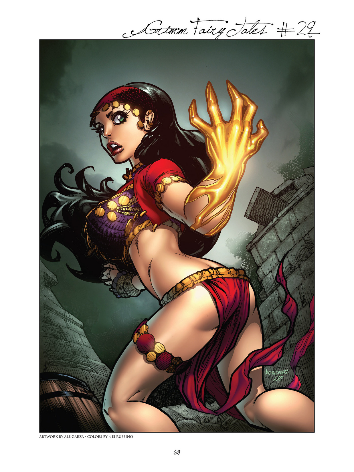 Read online Grimm Fairy Tales: Art Book comic -  Issue # TPB - 69