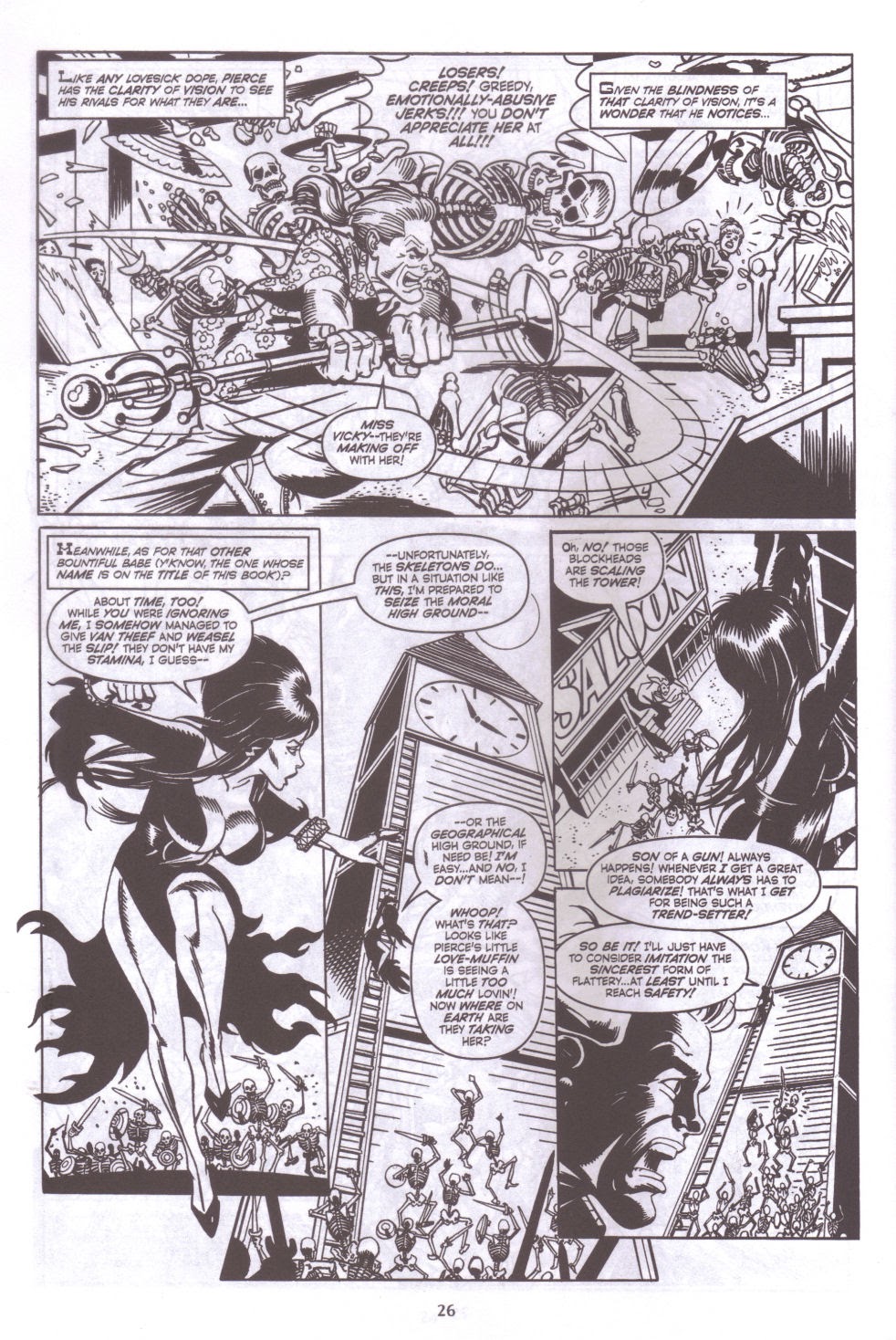 Read online Elvira, Mistress of the Dark comic -  Issue #160 - 23